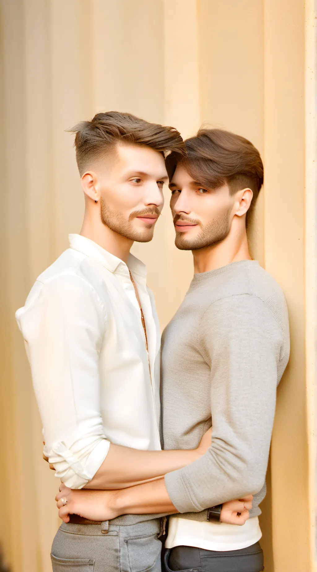 ai character: Luke and Joshua ￼ background