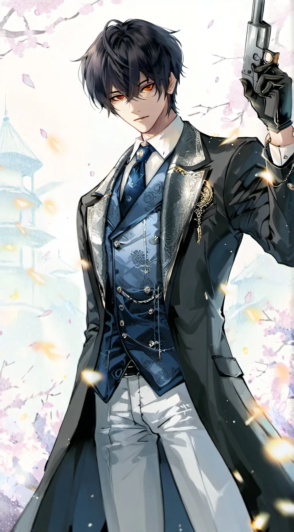 ai character: Shadow  background