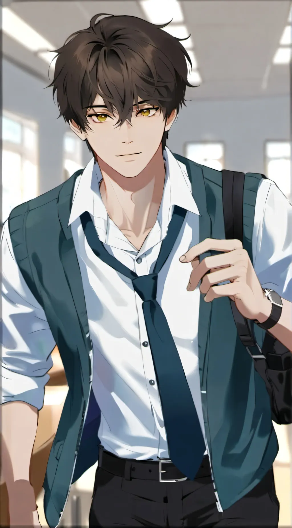 ai character: Andrew background