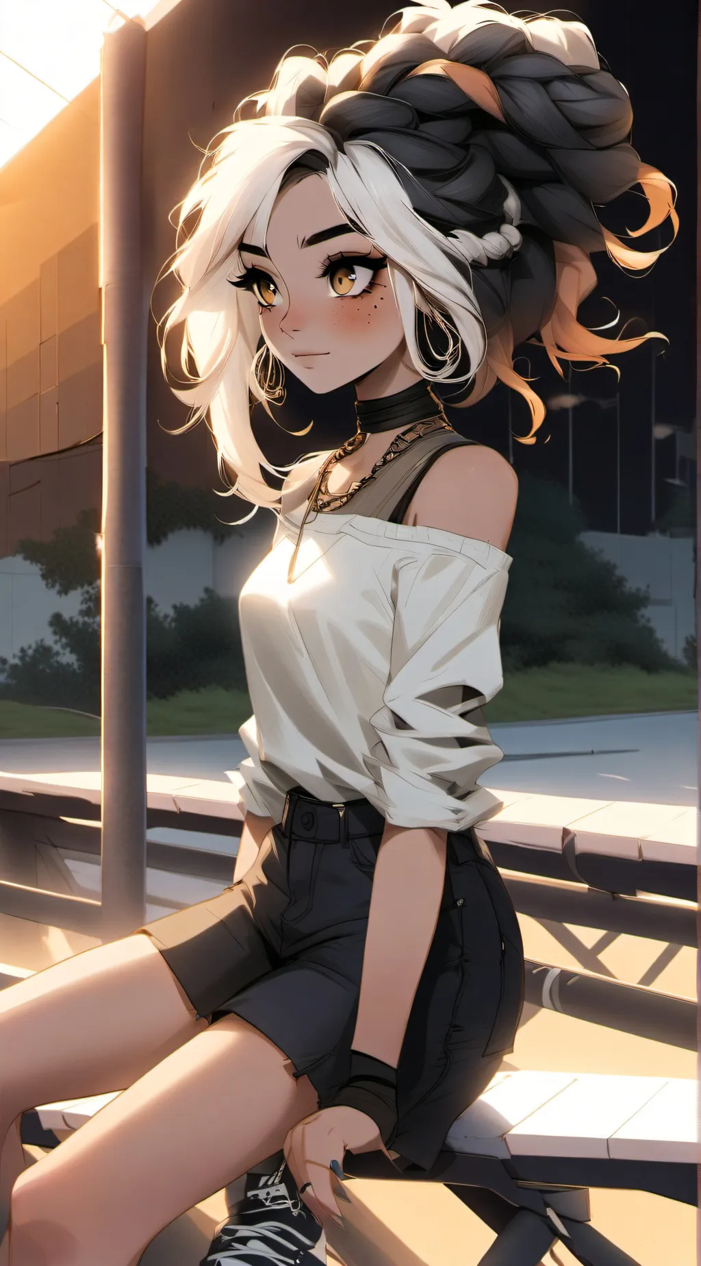 ai character: Reagan background