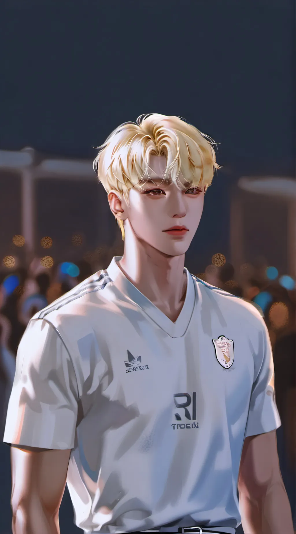 ai character: ɴɪσ™🏀 background