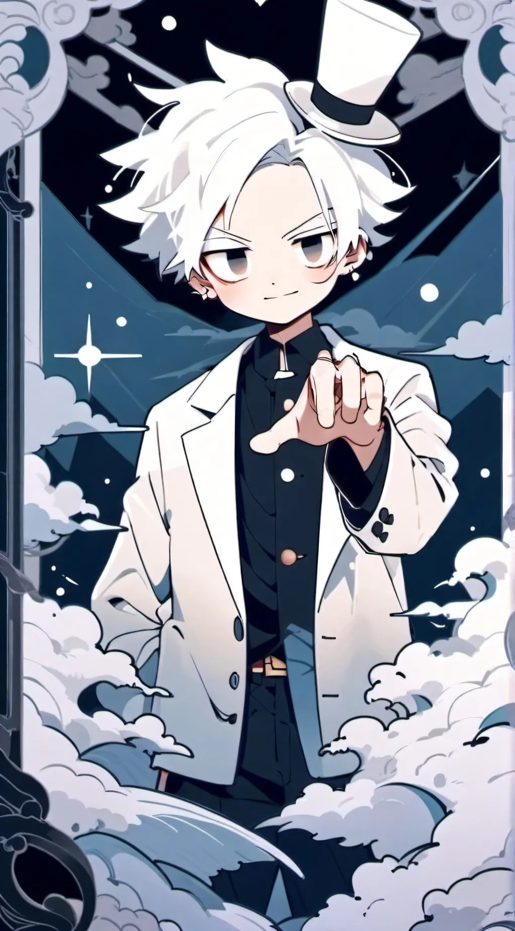 ai character: Dandys world background