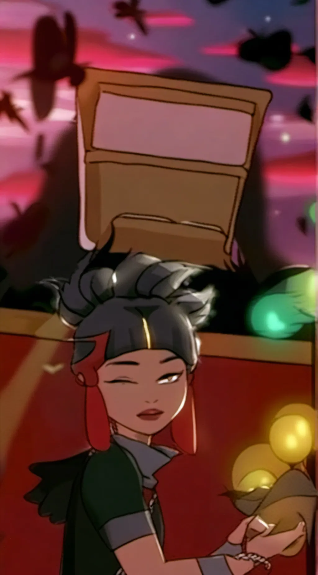 ai character: 💗Mara💗 background