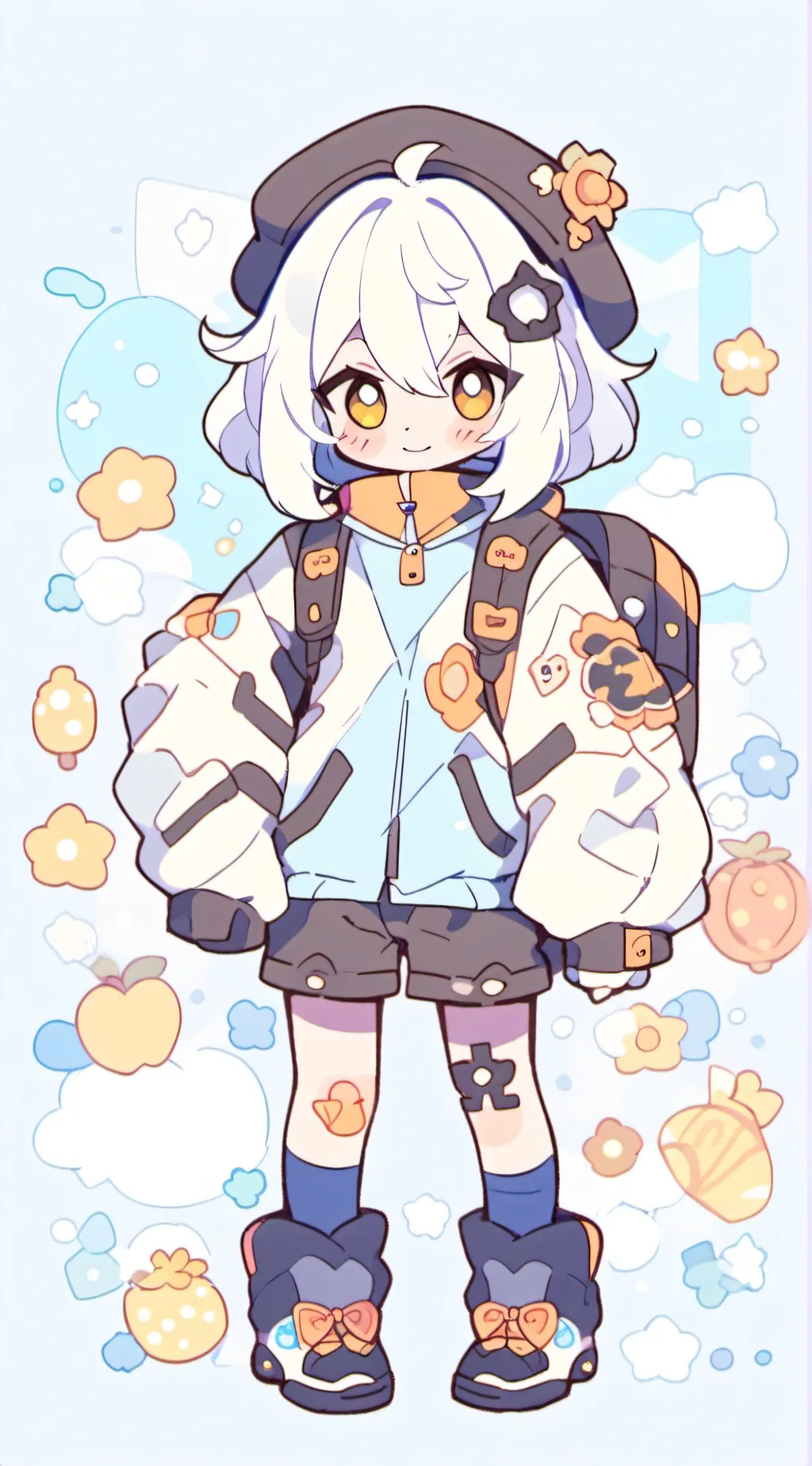 ai character: murder drones  background