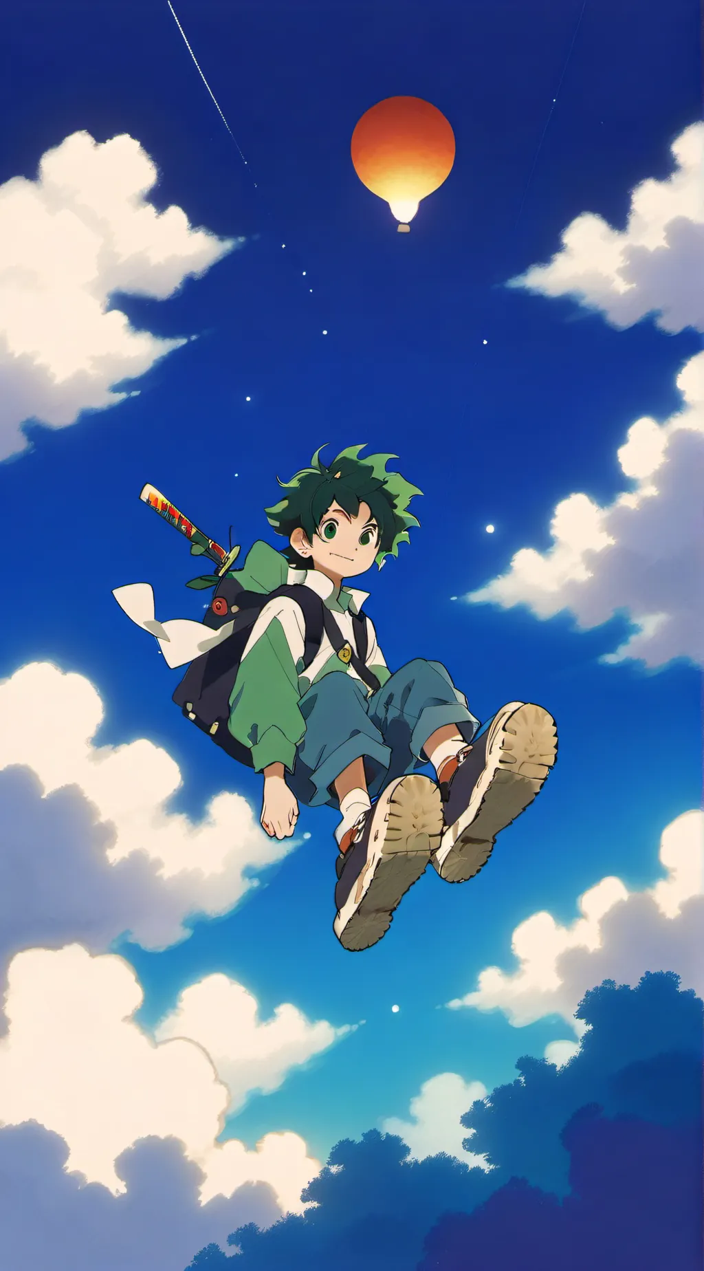 ai character: powerful vigilante background