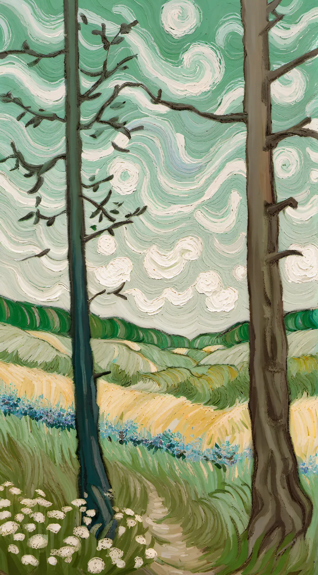 ai character: body swap  background