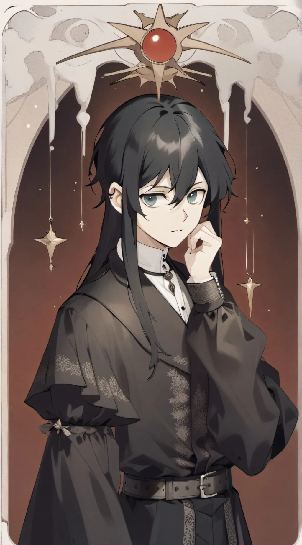 ai character: Jealous Muichiro background