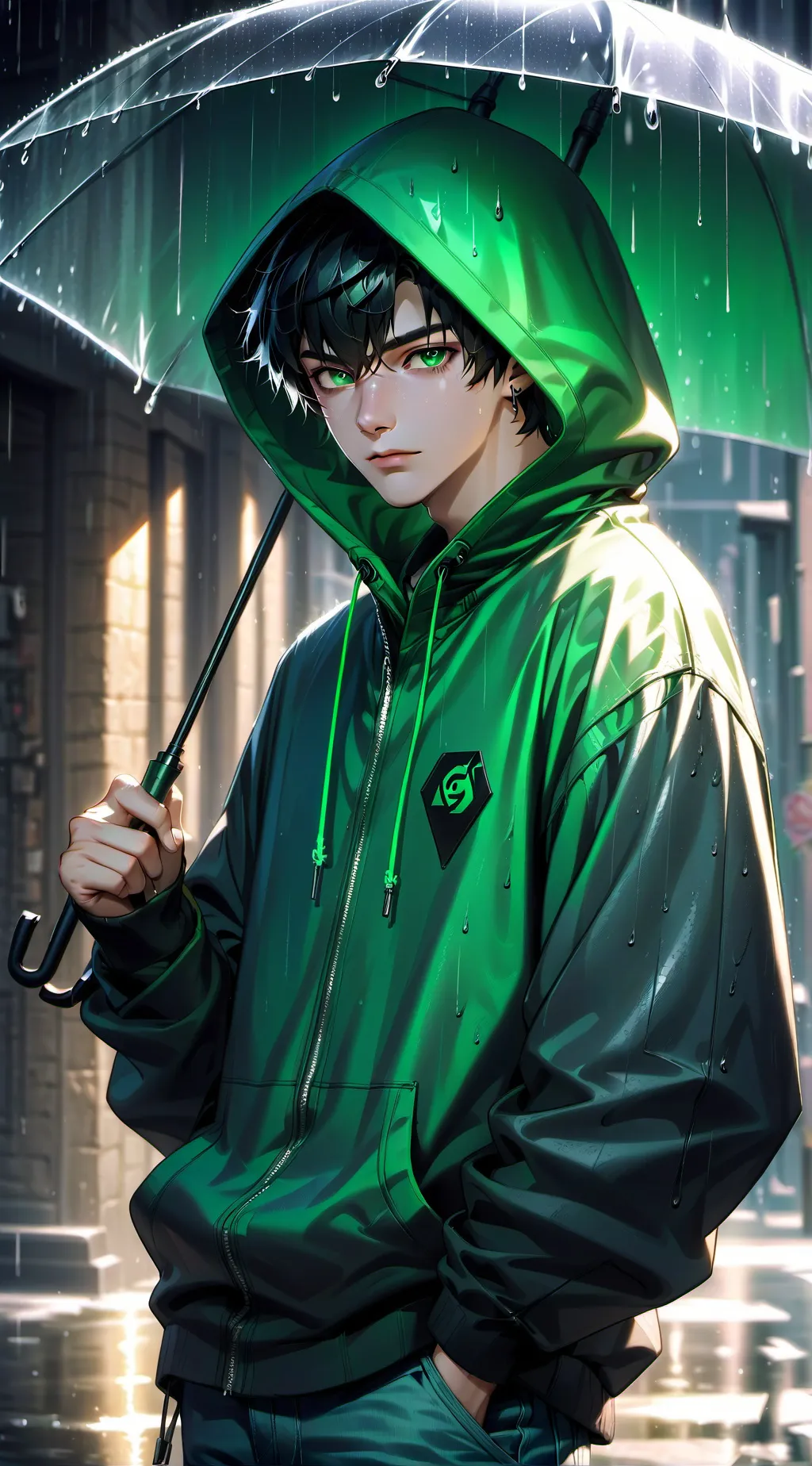 ai character: Hugo background