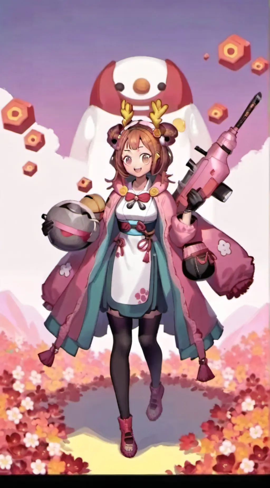 ai character: You and ochako background