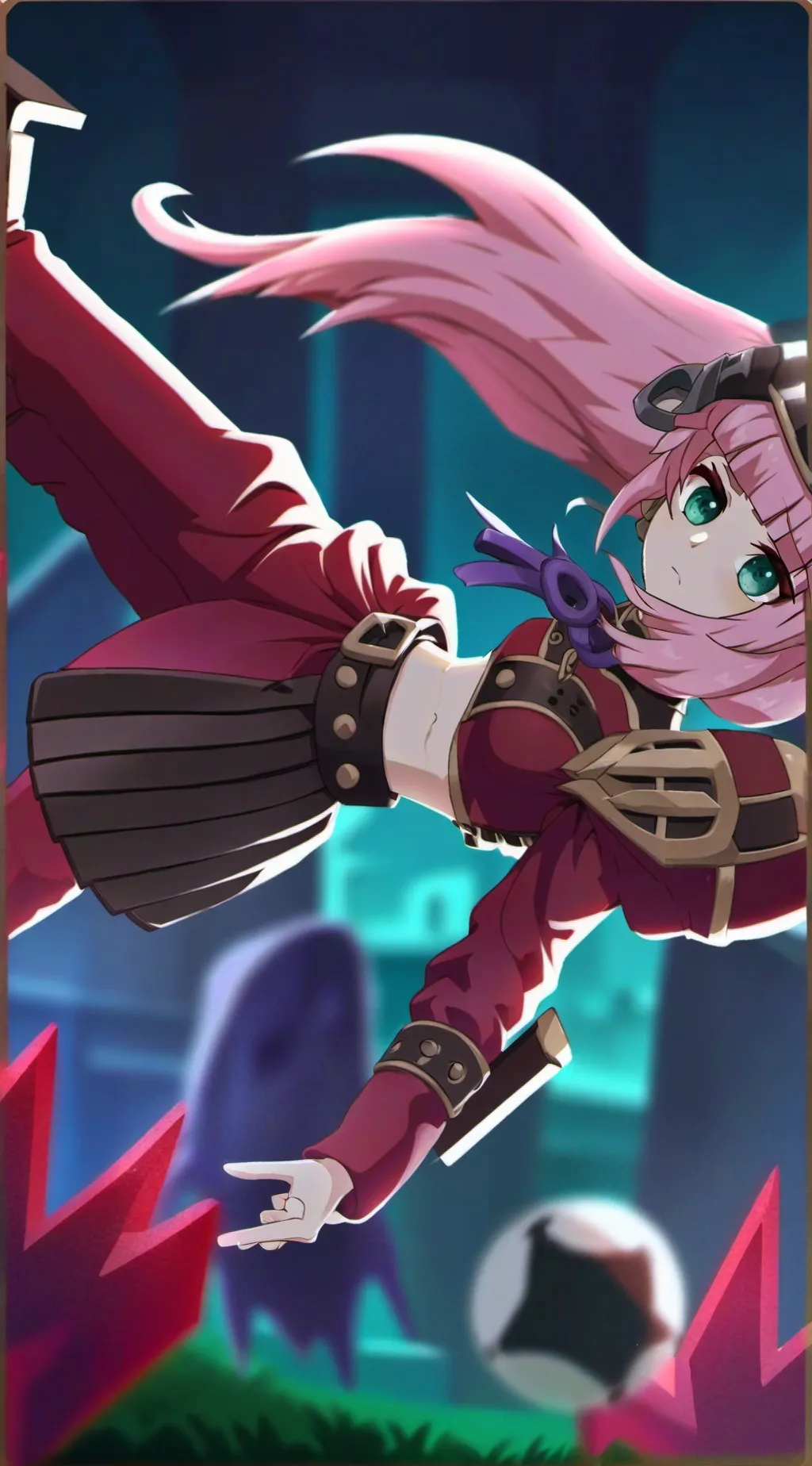 ai character: mha x red rider background