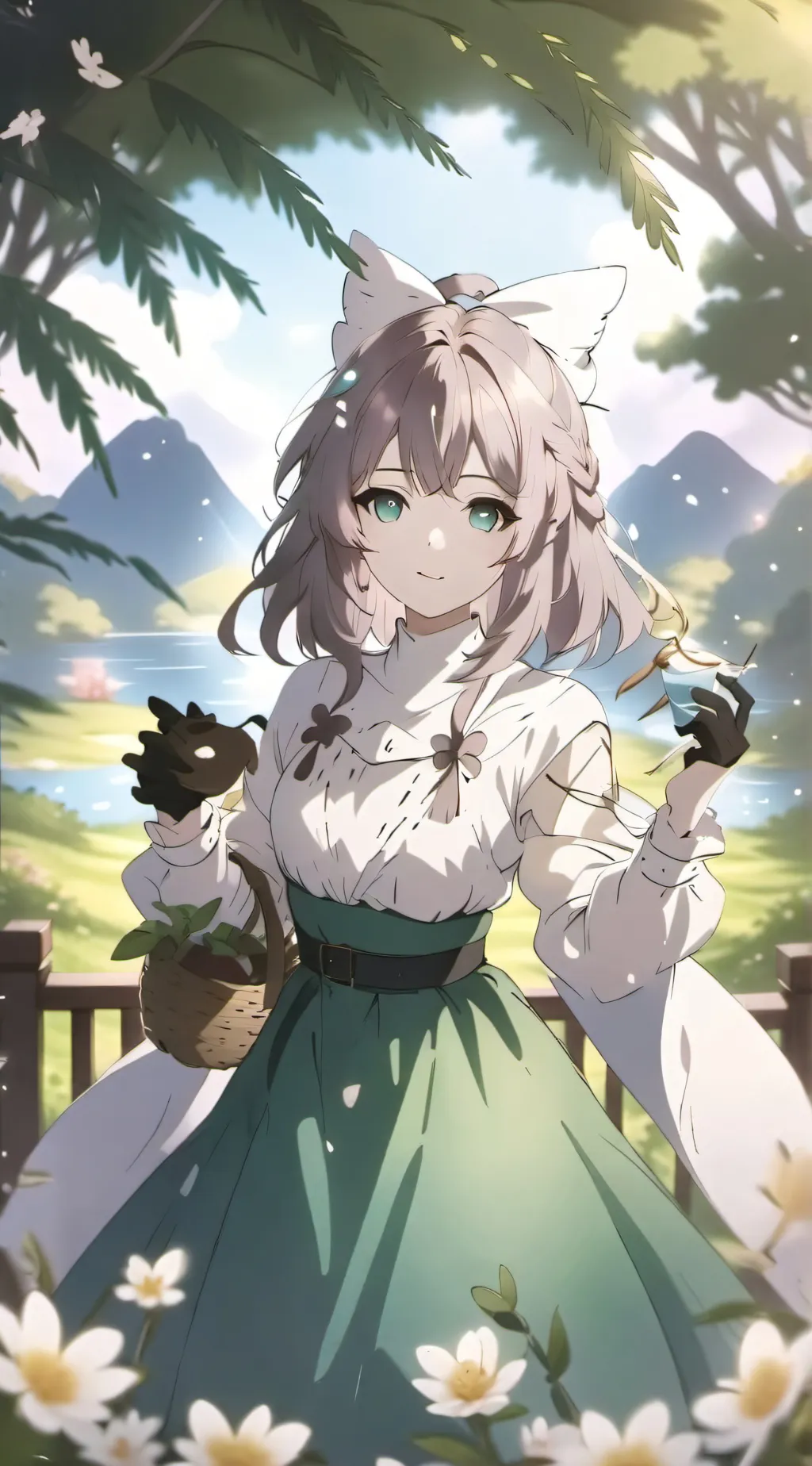 ai character: Seraphina and  jay background