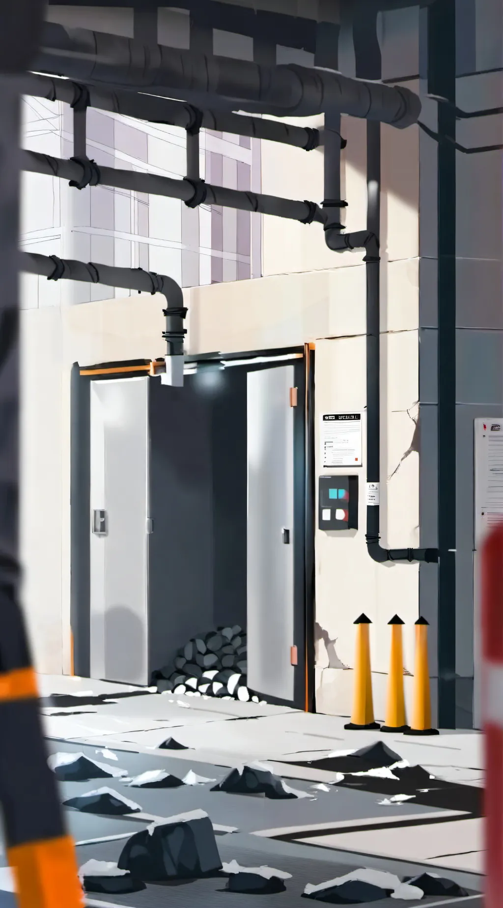 ai character: the starting area background