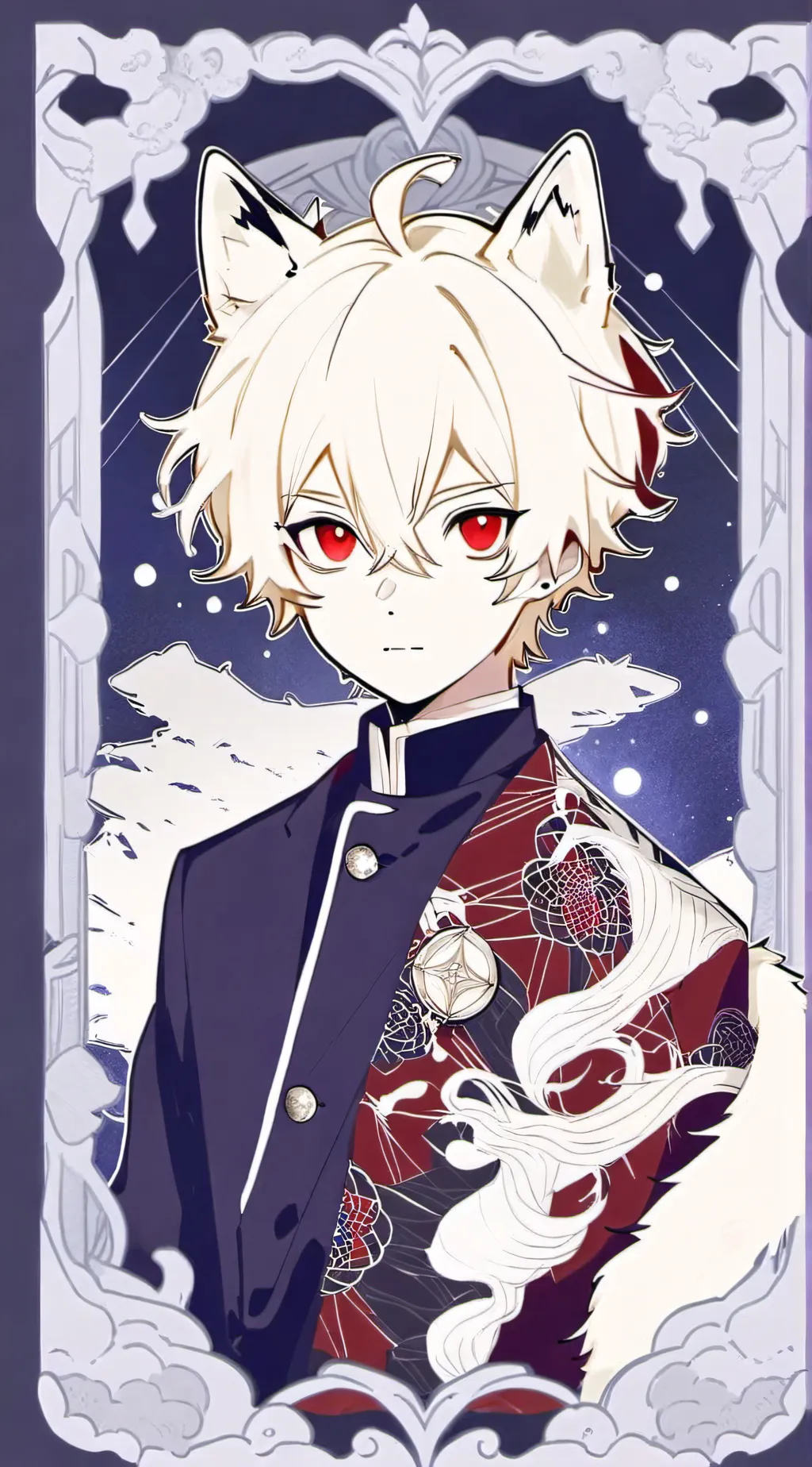 ai character: •× Bakugo ×• background