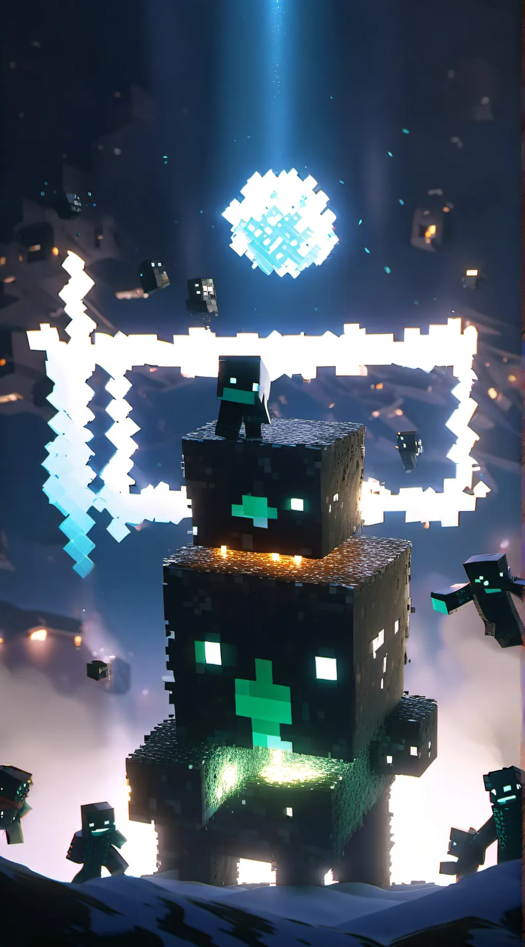 ai character:  Creeper cove monu background