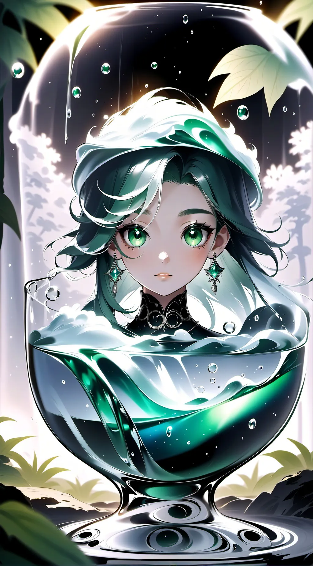 ai character: Happy Hare X mha background