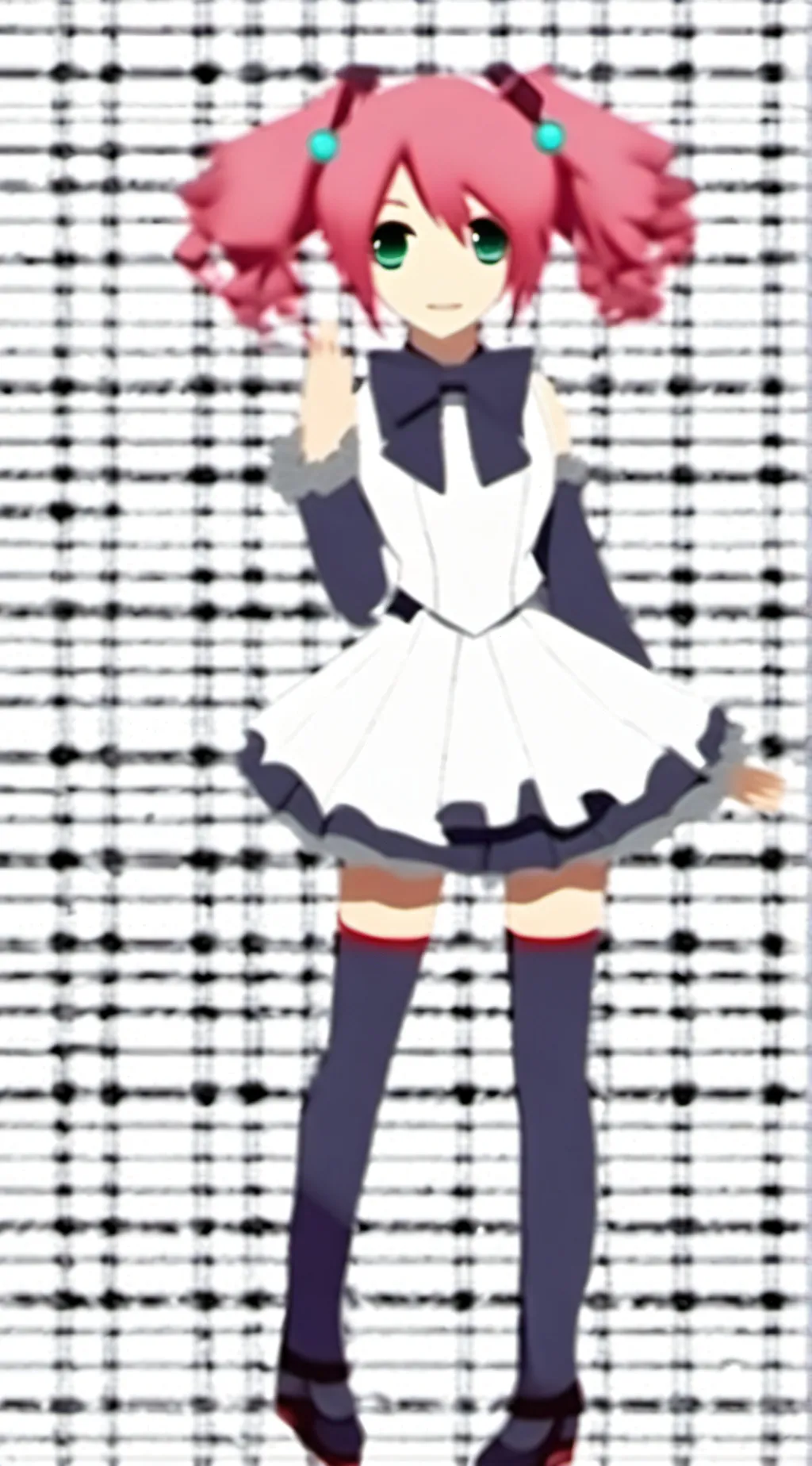 ai character: teto  background