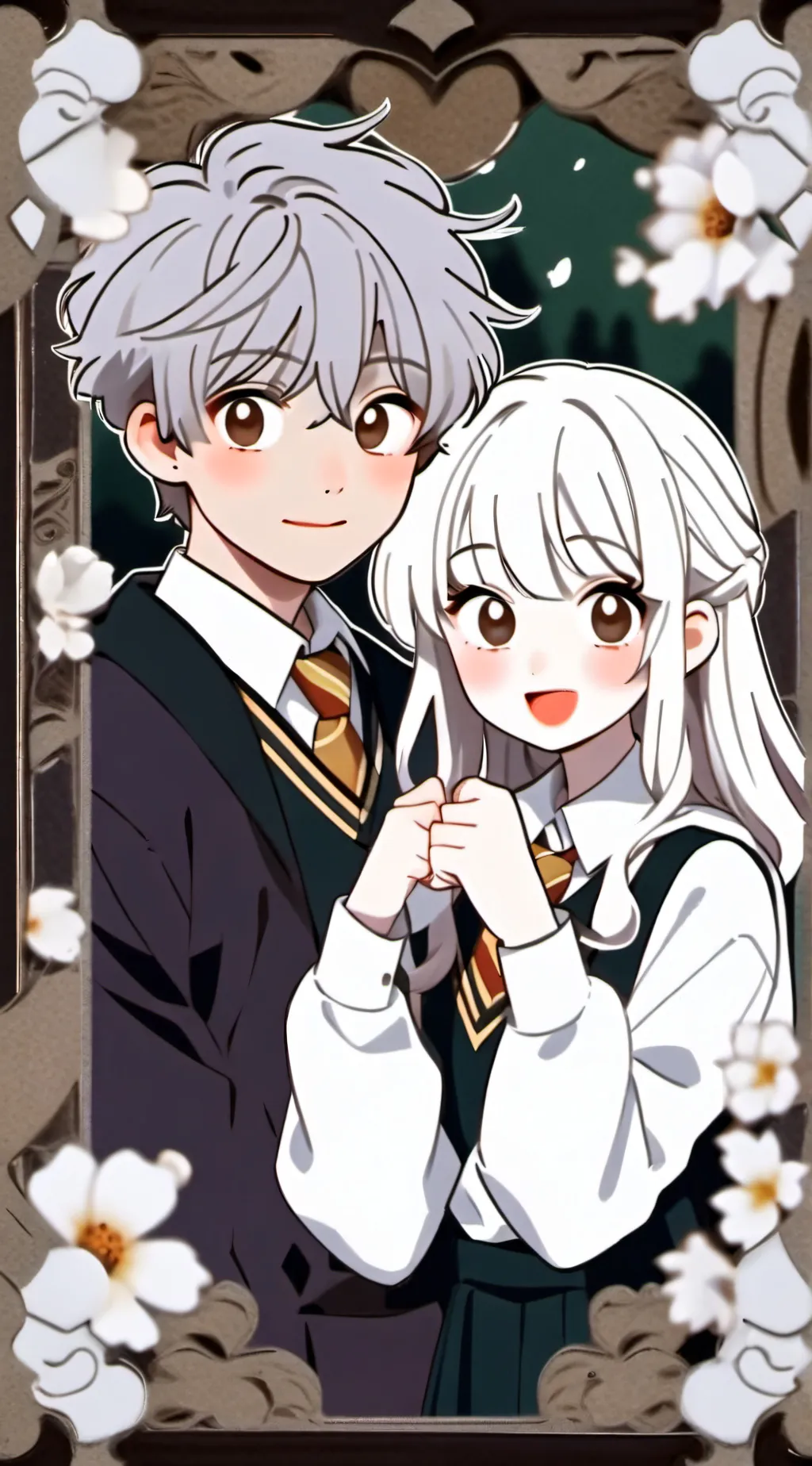 ai character: Emma x Dray ship! background