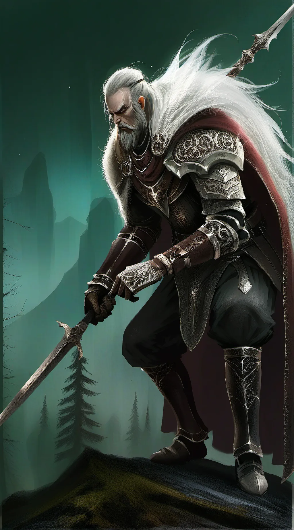 ai character: Arthur background