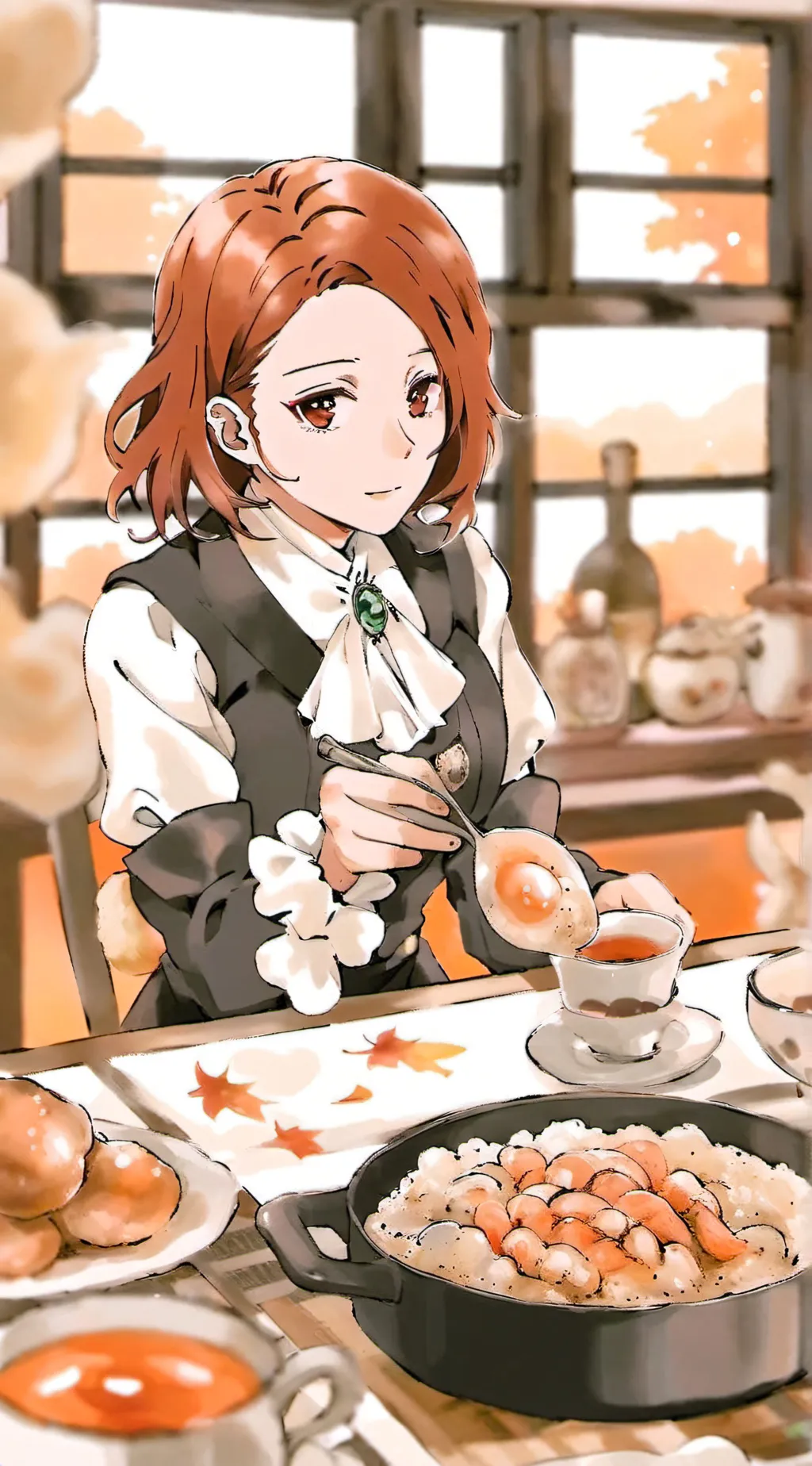 ai character: Nobara kugisaki💗 background