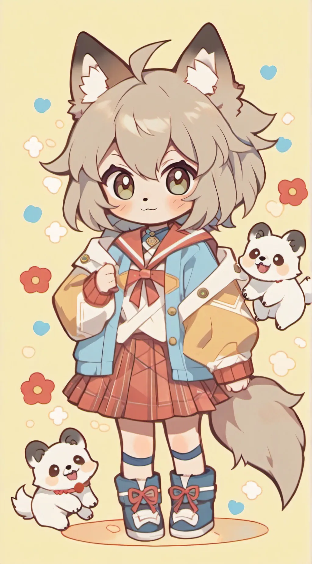 ai character: sofia background