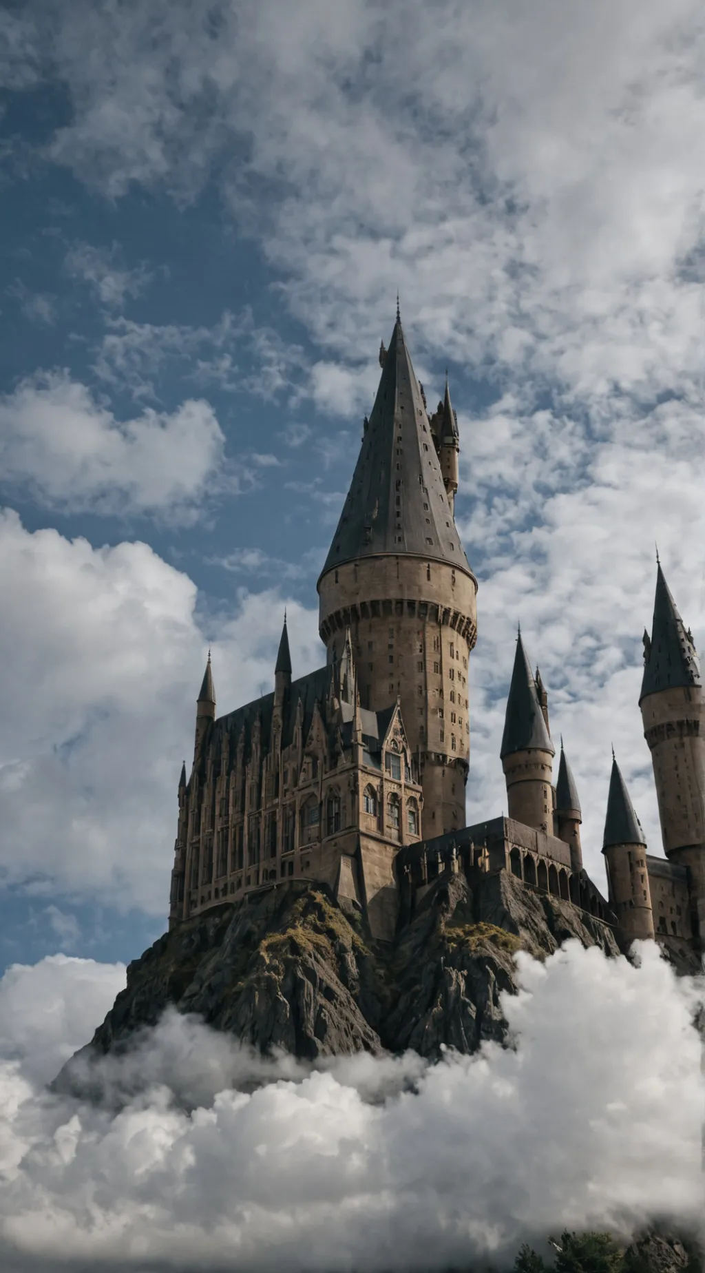 ai character: Hogwarts  background