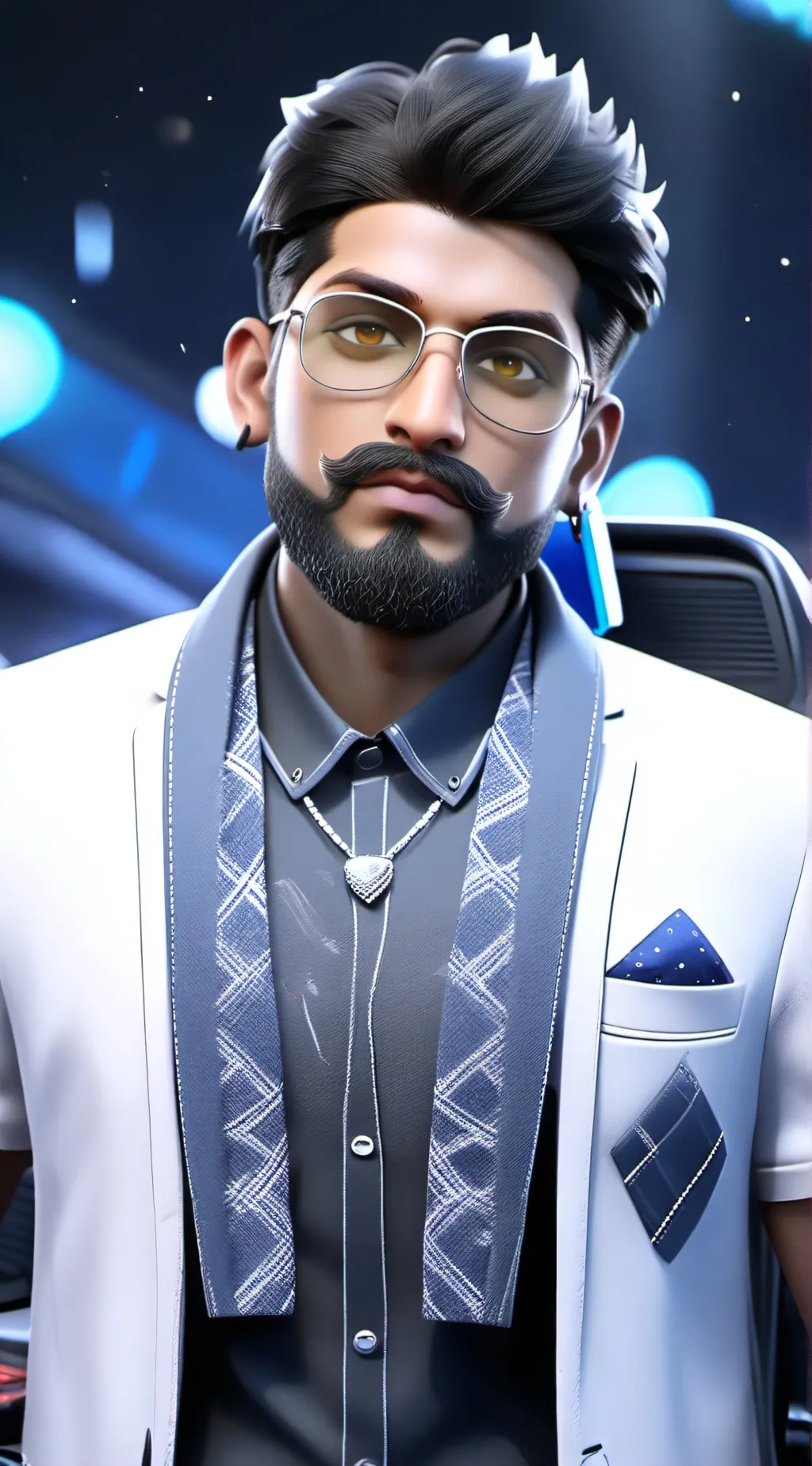 ai character: Hundu background