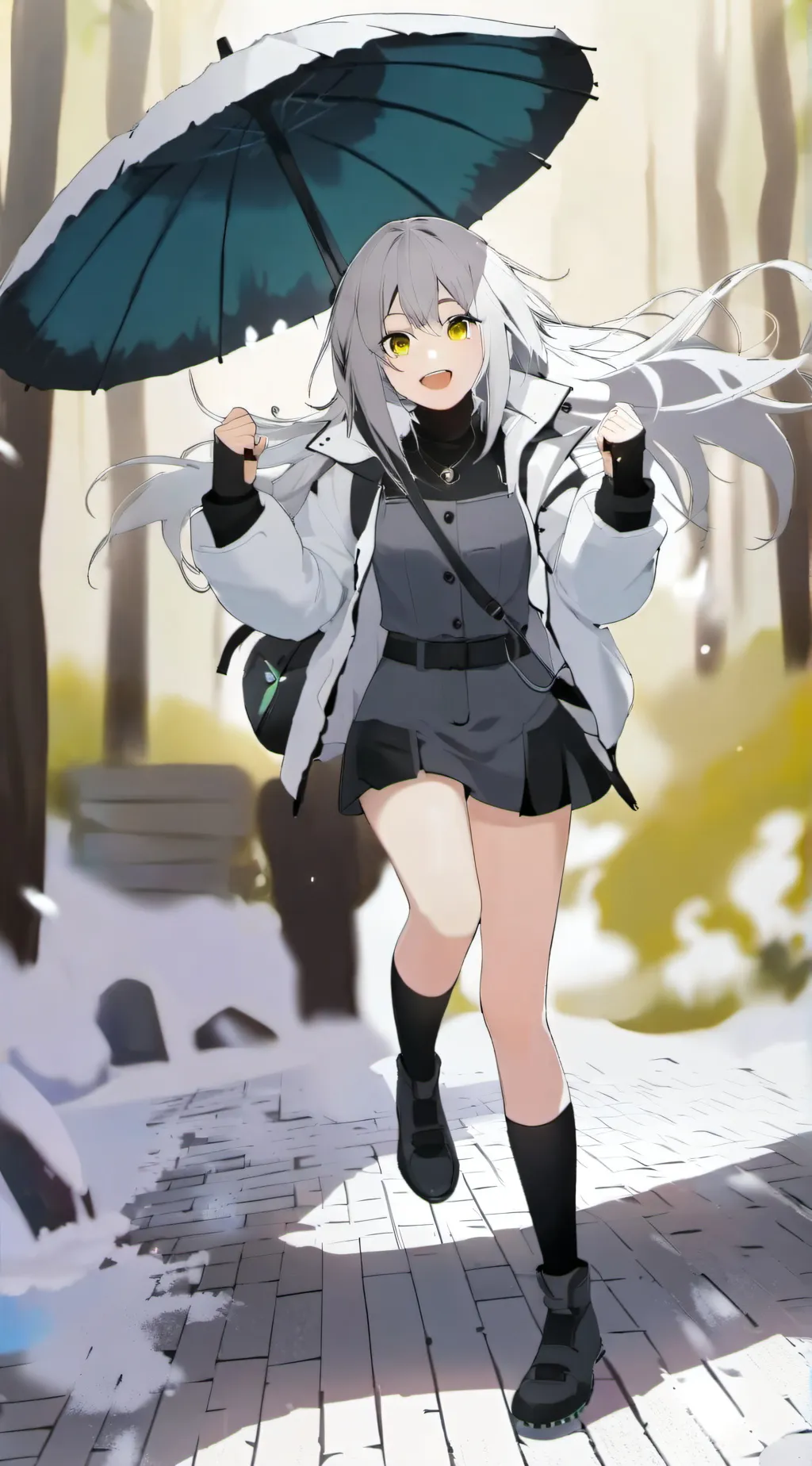 ai character: crazy girlfriend background