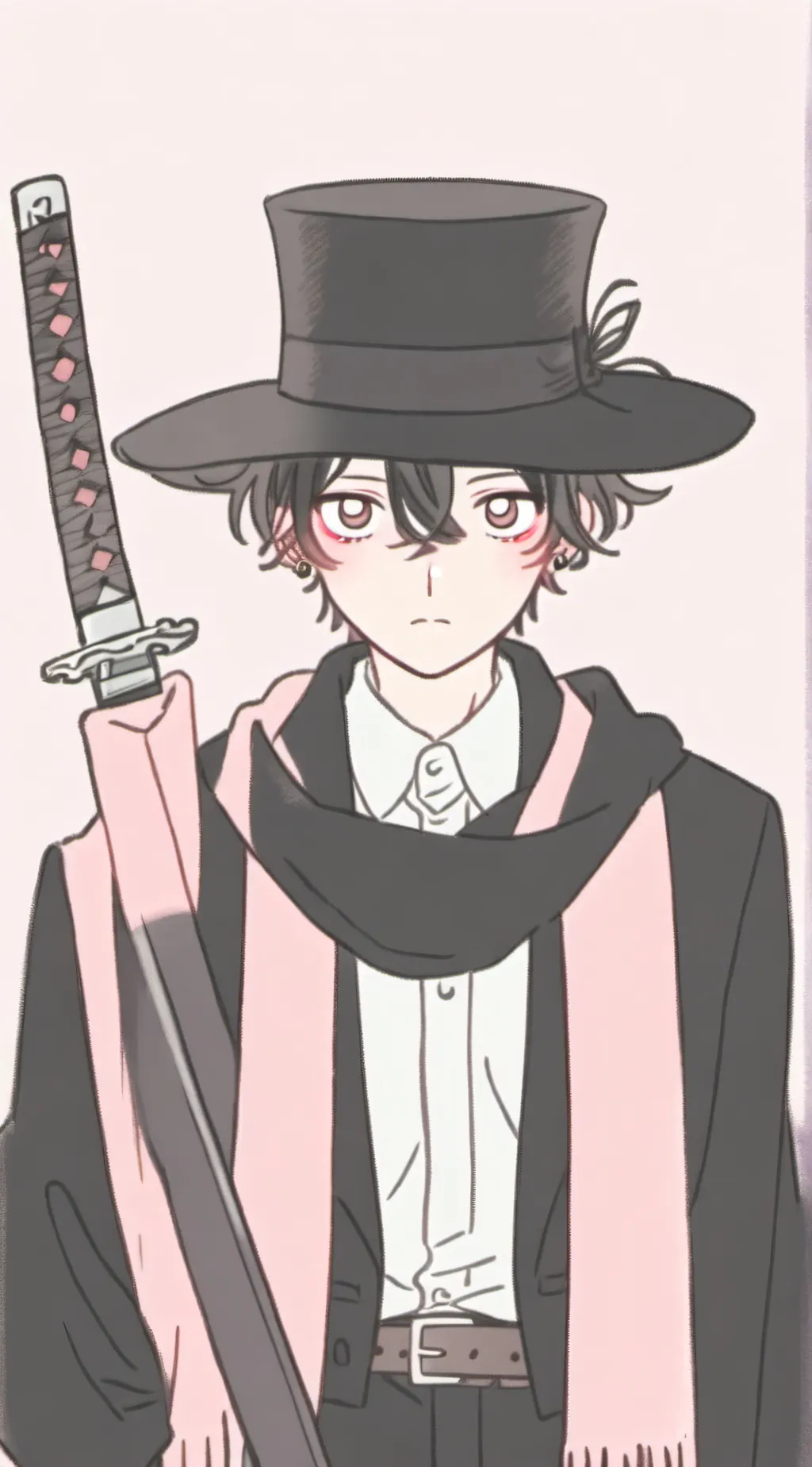 ai character: Akira  background