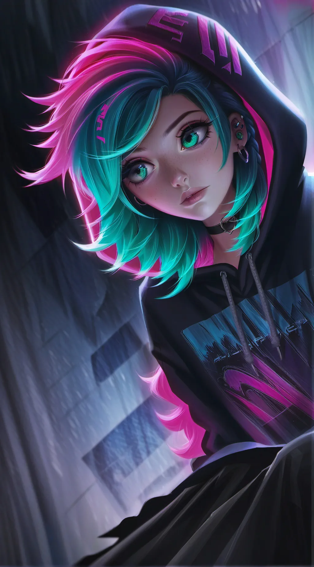 ai character: Shaylee￼￼ background