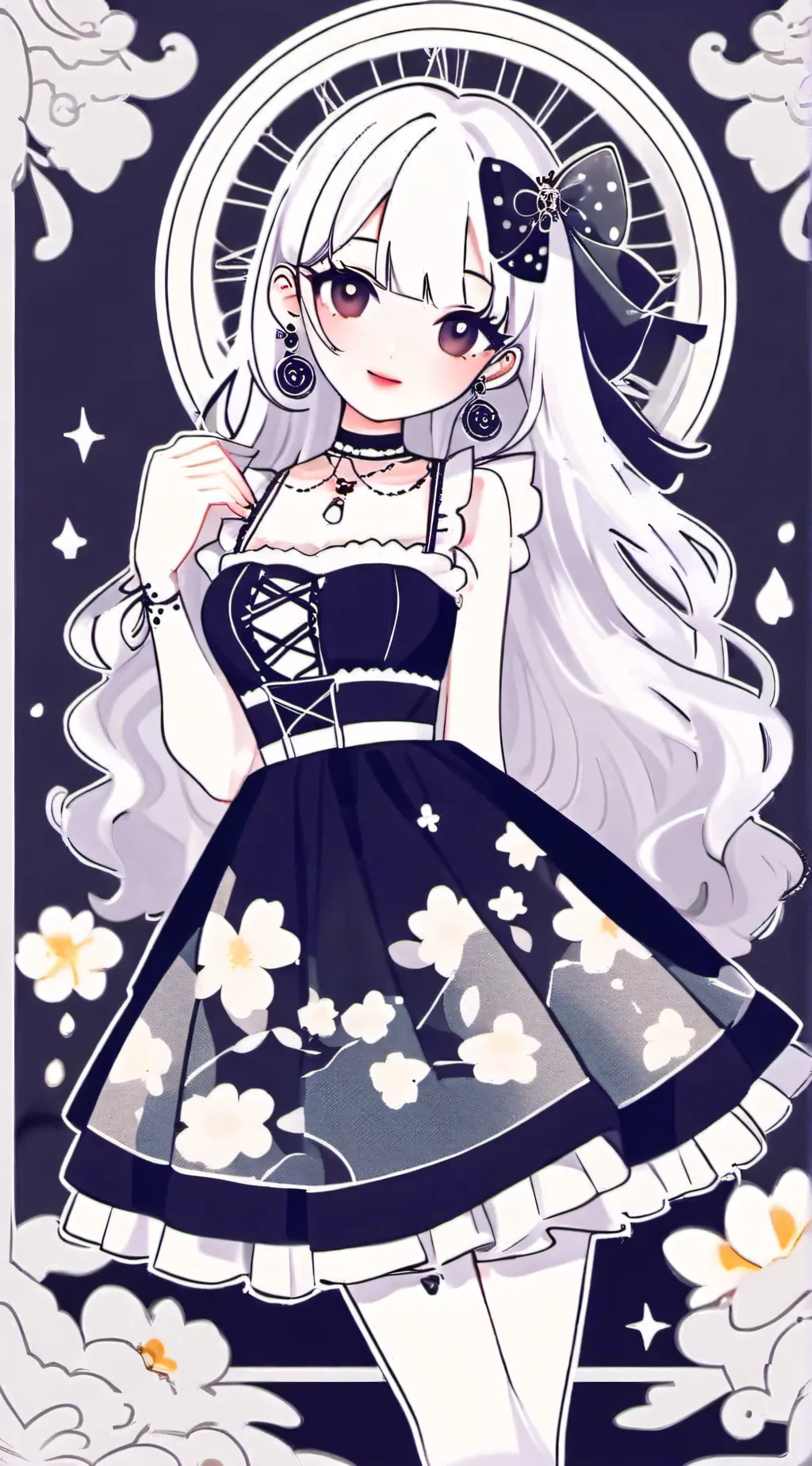 ai character: Angelica  background