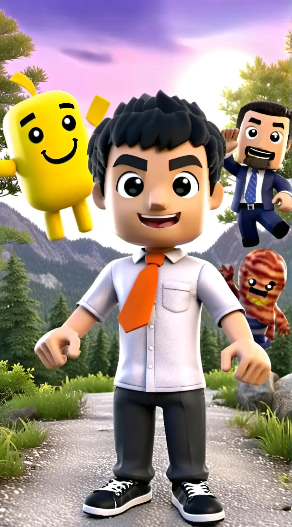 ai character: roblox background