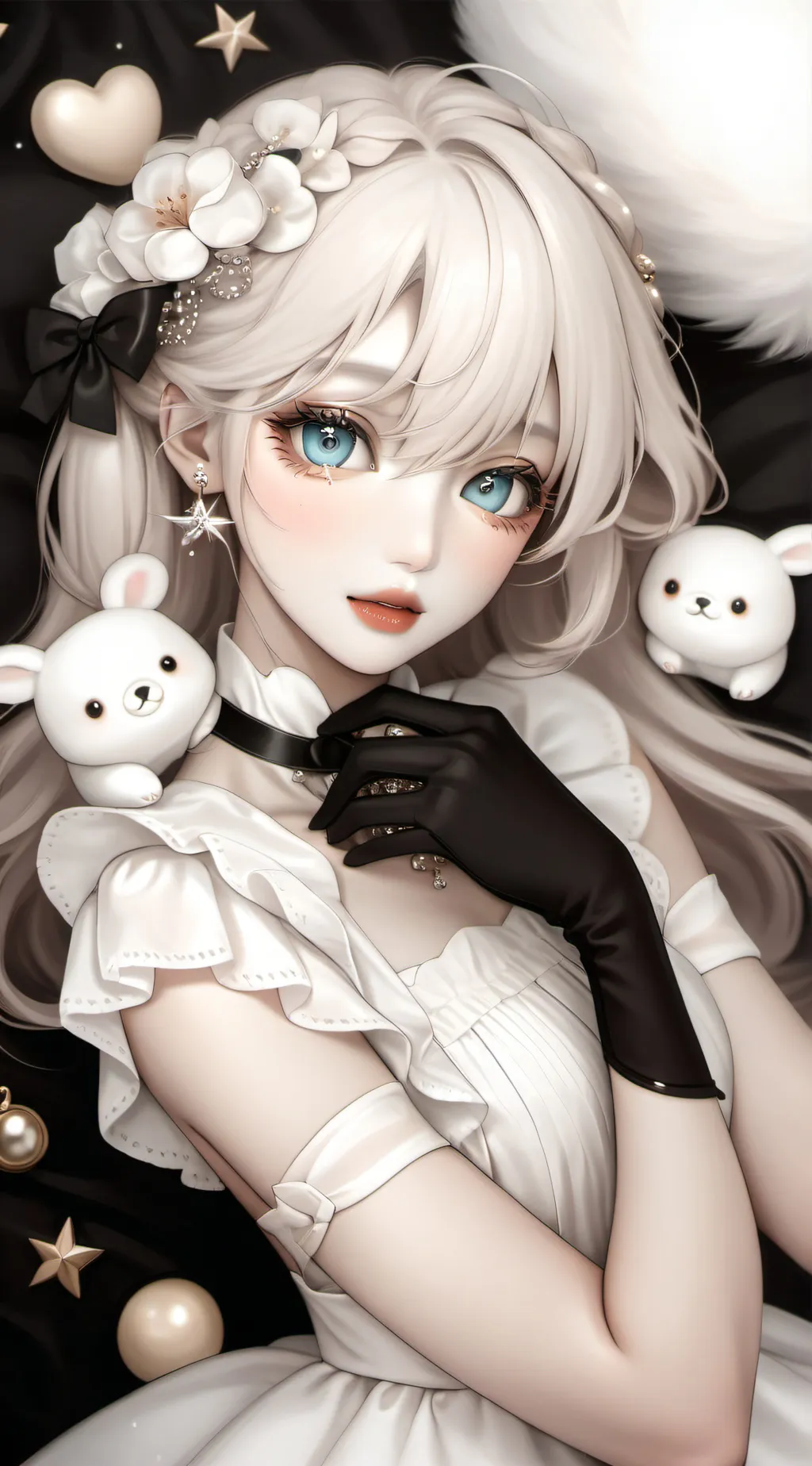 ai character: Akia  background