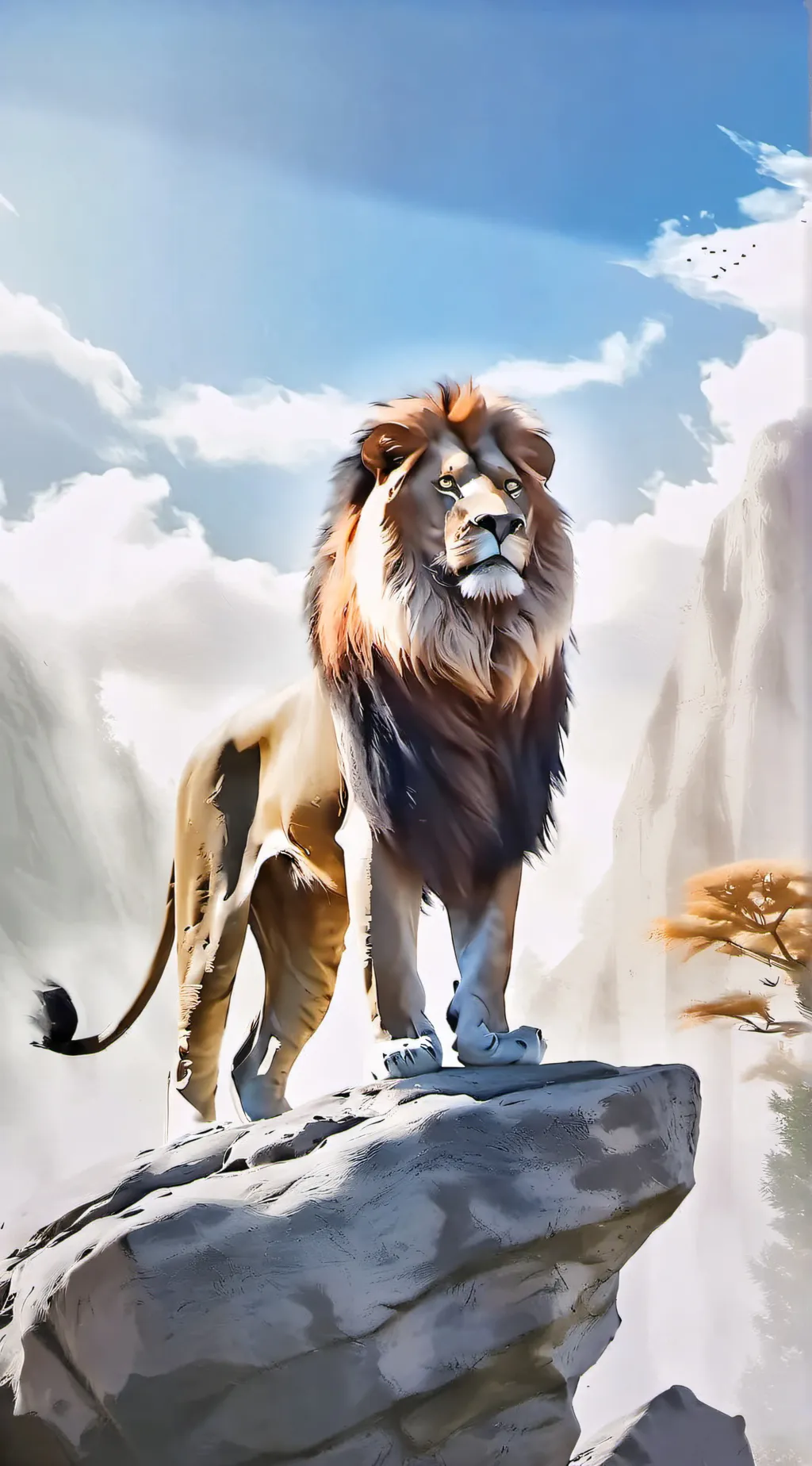 ai character: Fire’manes pride background