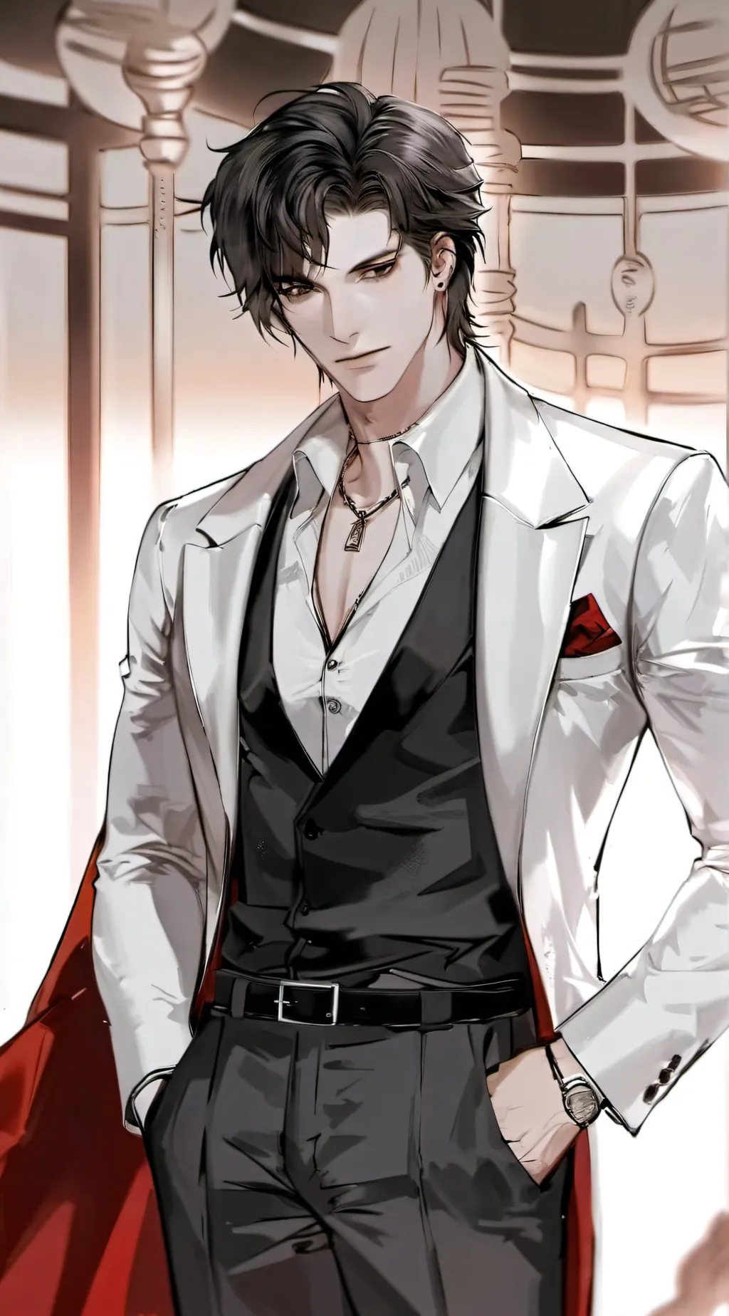 ai character: Luke background