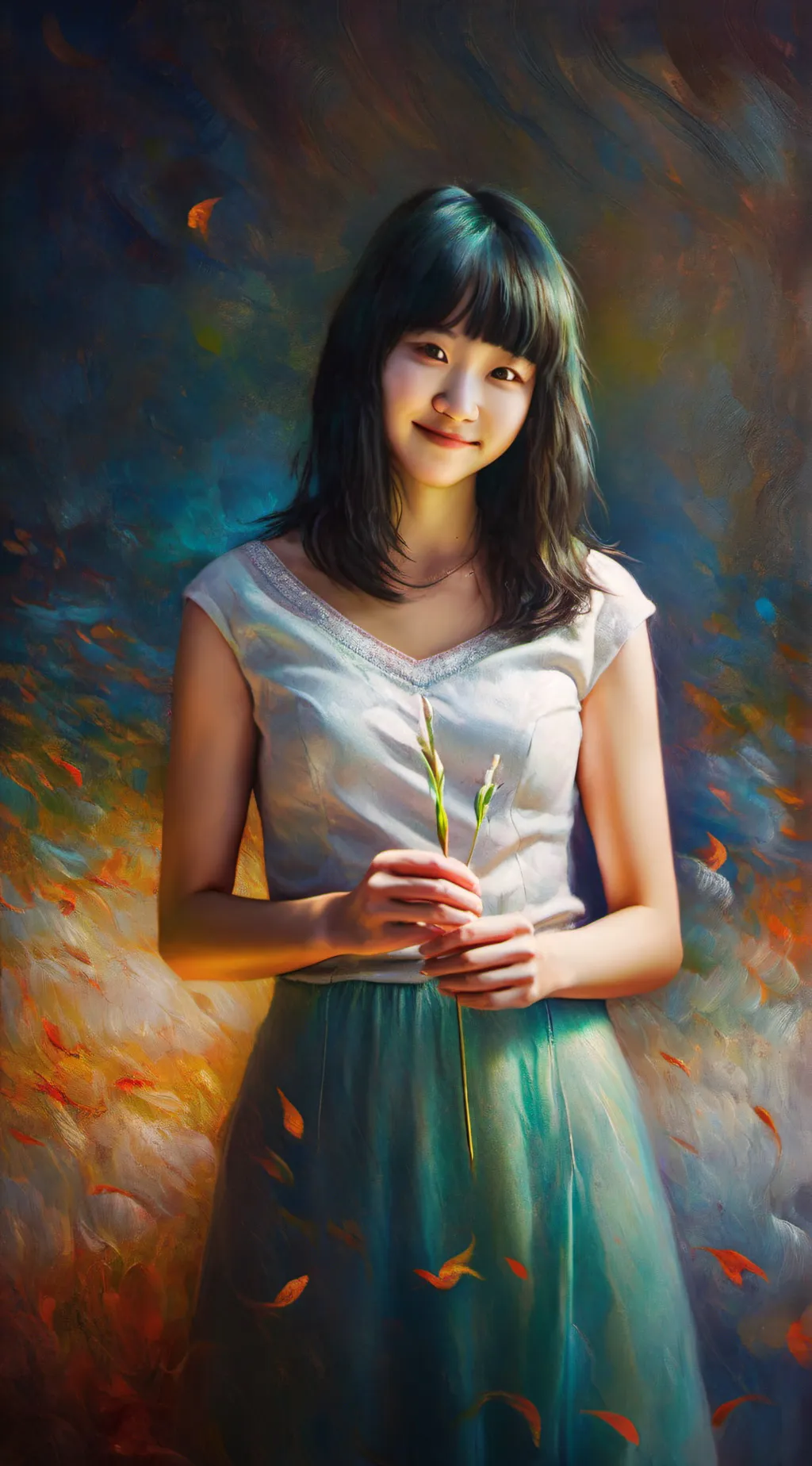 ai character: Lana -Gen Z 💅- background