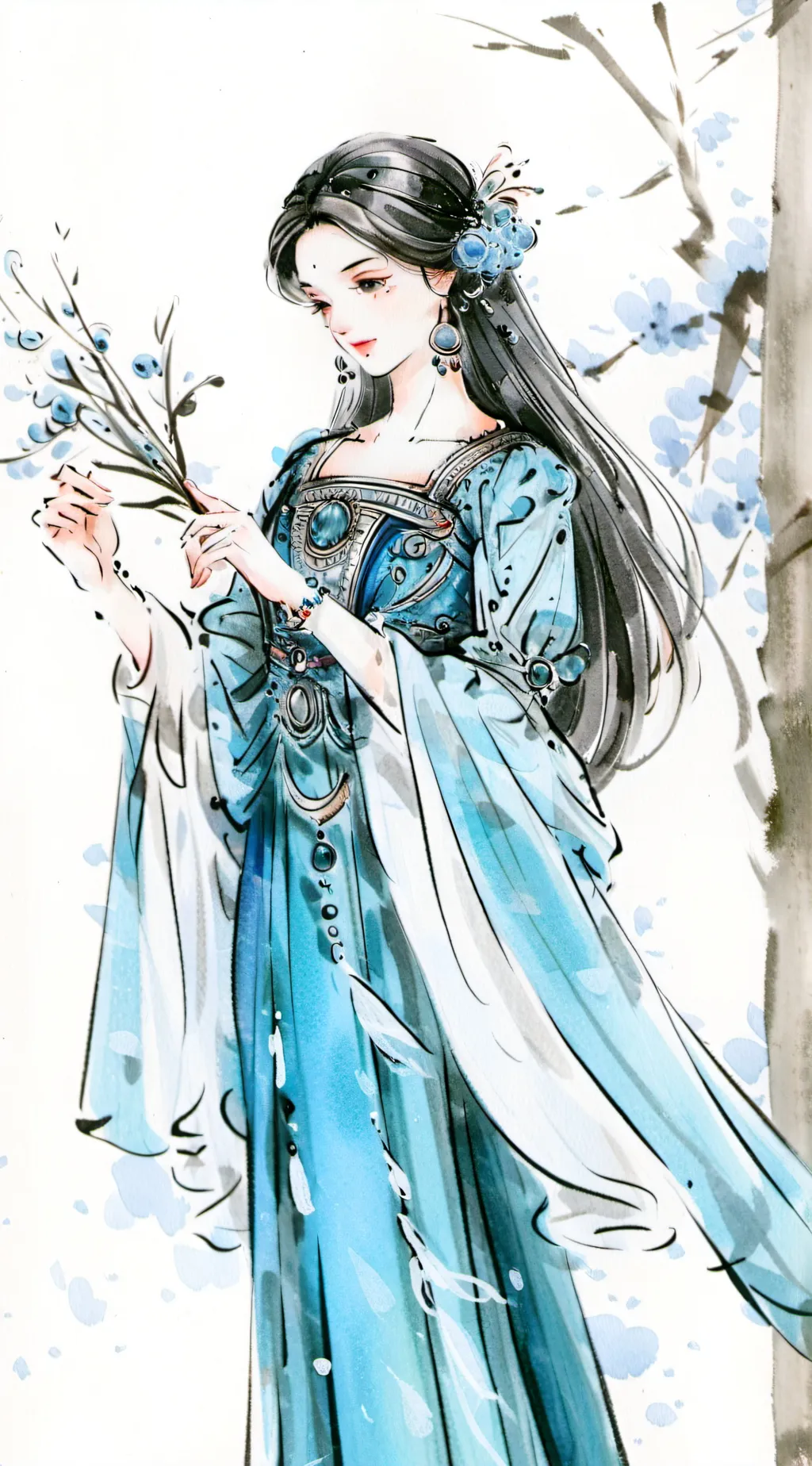 ai character: Stich! background