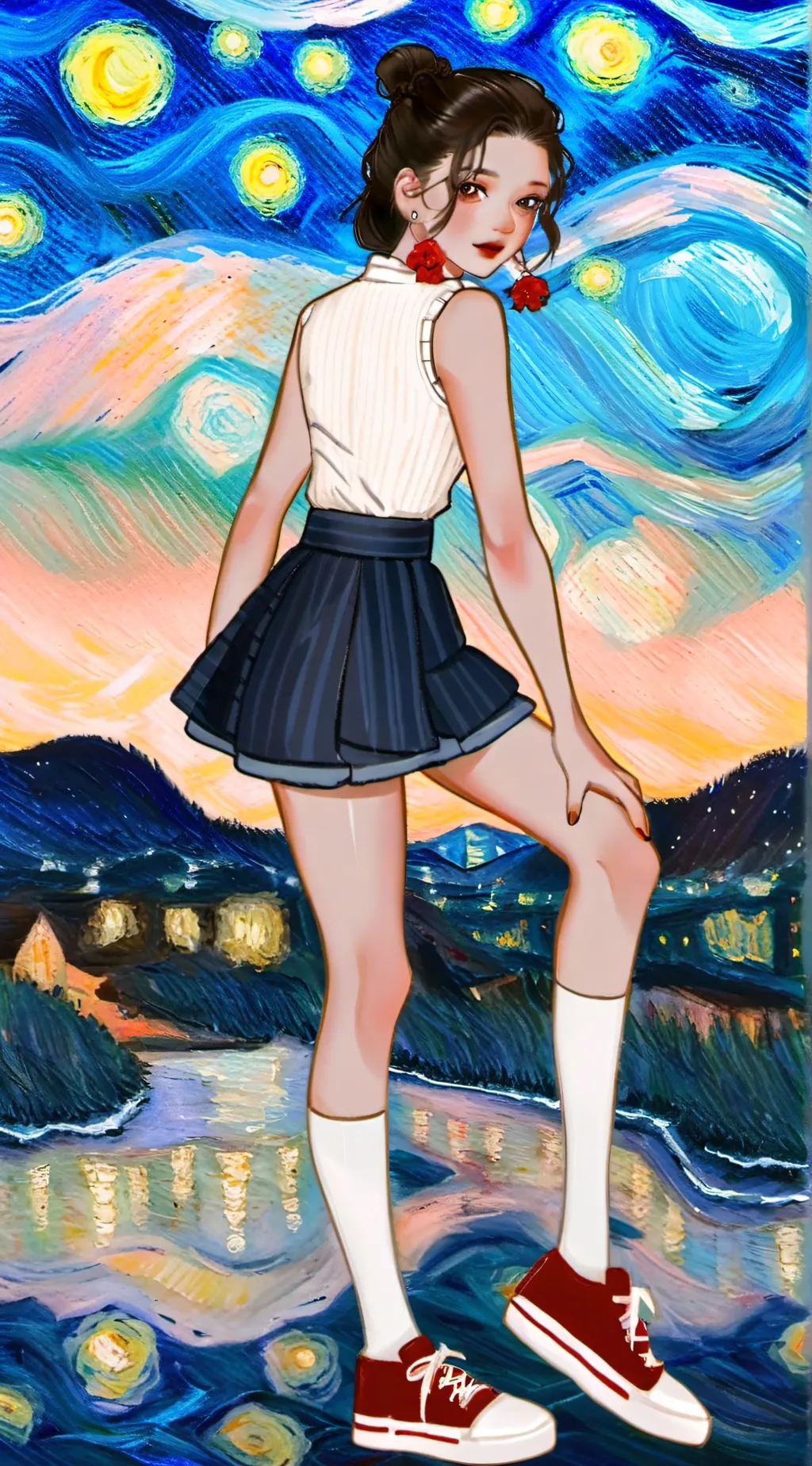 ai character: Kate (My sister) background