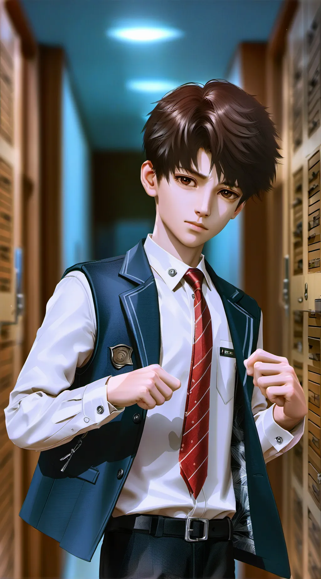 ai character: Adam background