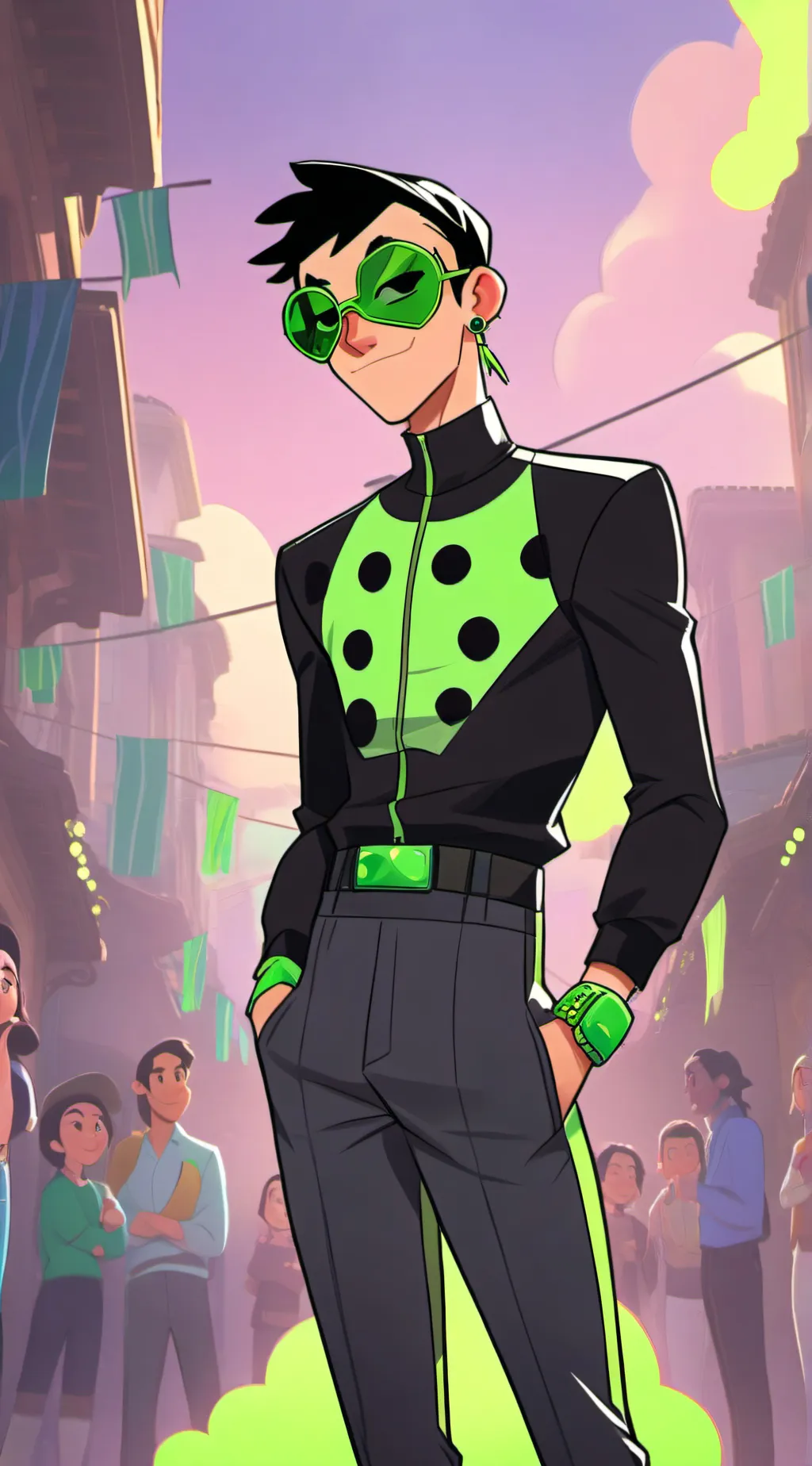 ai character: Aidan and his team background