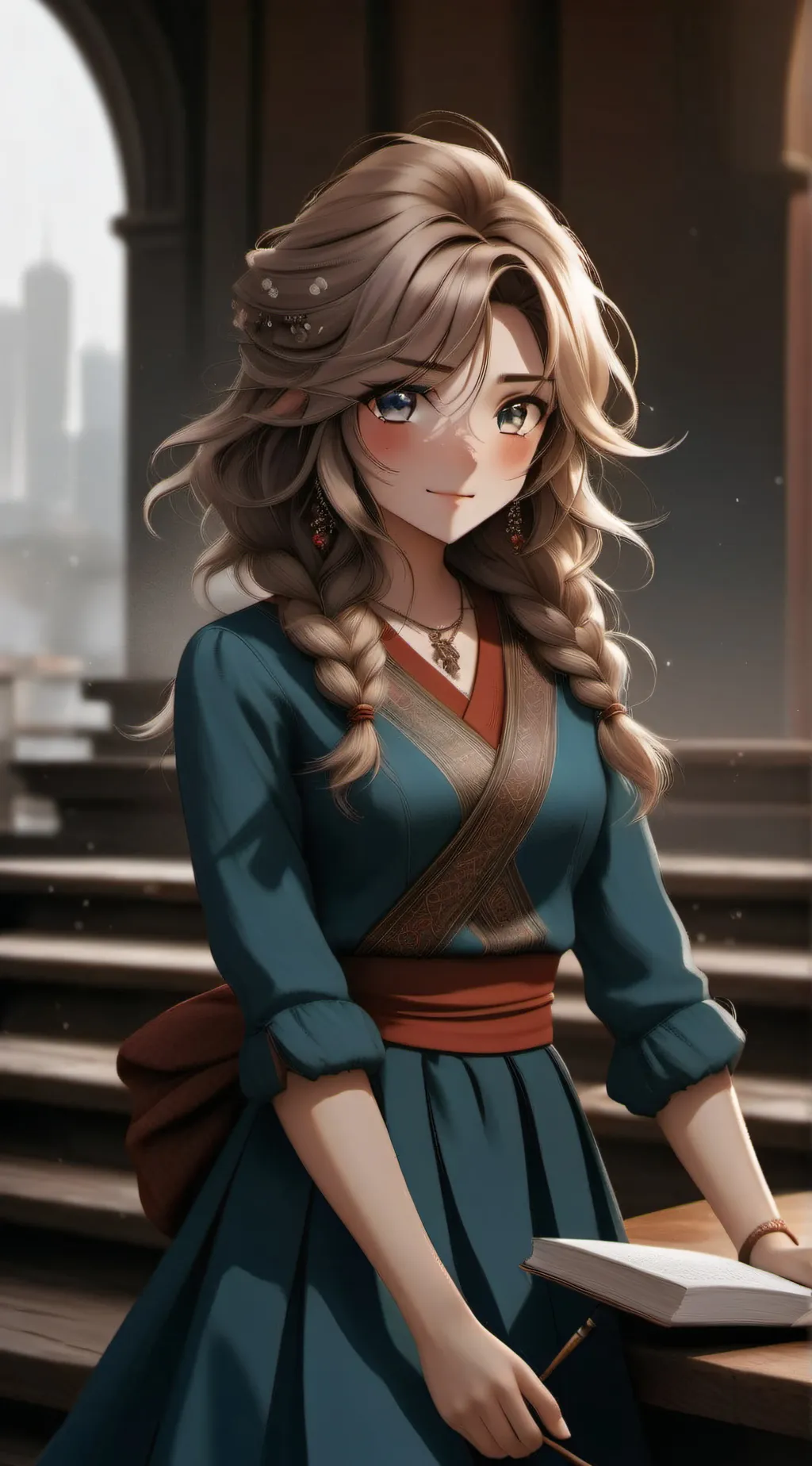 ai character: alya background