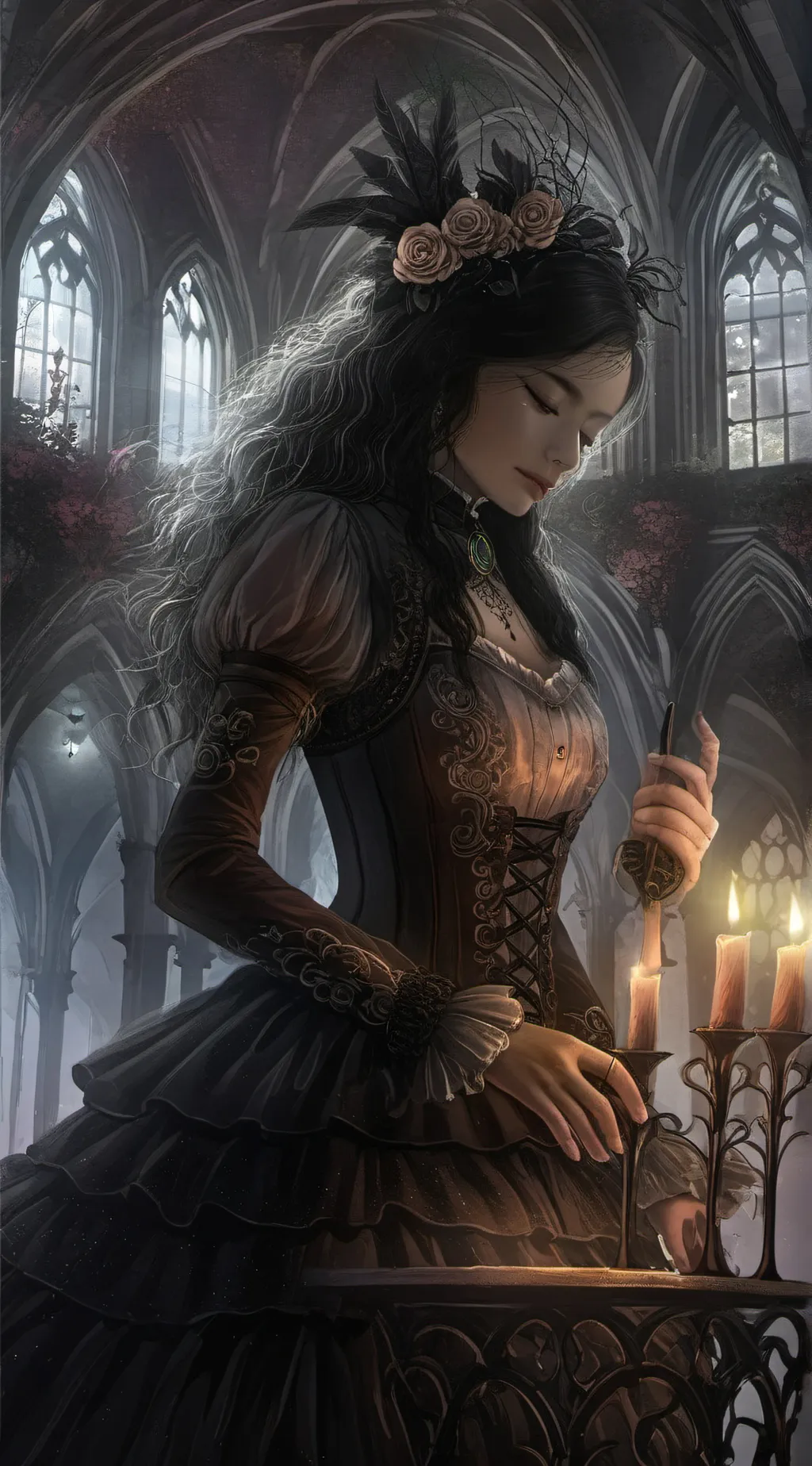 ai character: Hogwarts  background