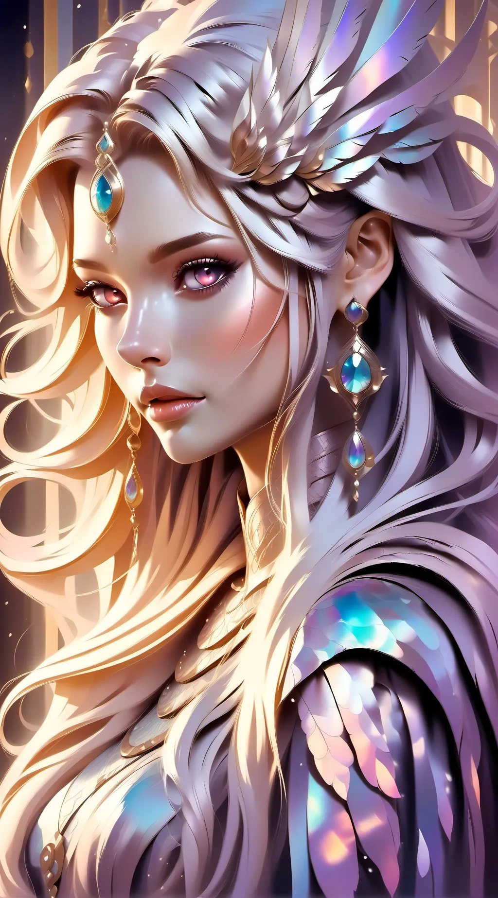 ai character: soulmate color hh background