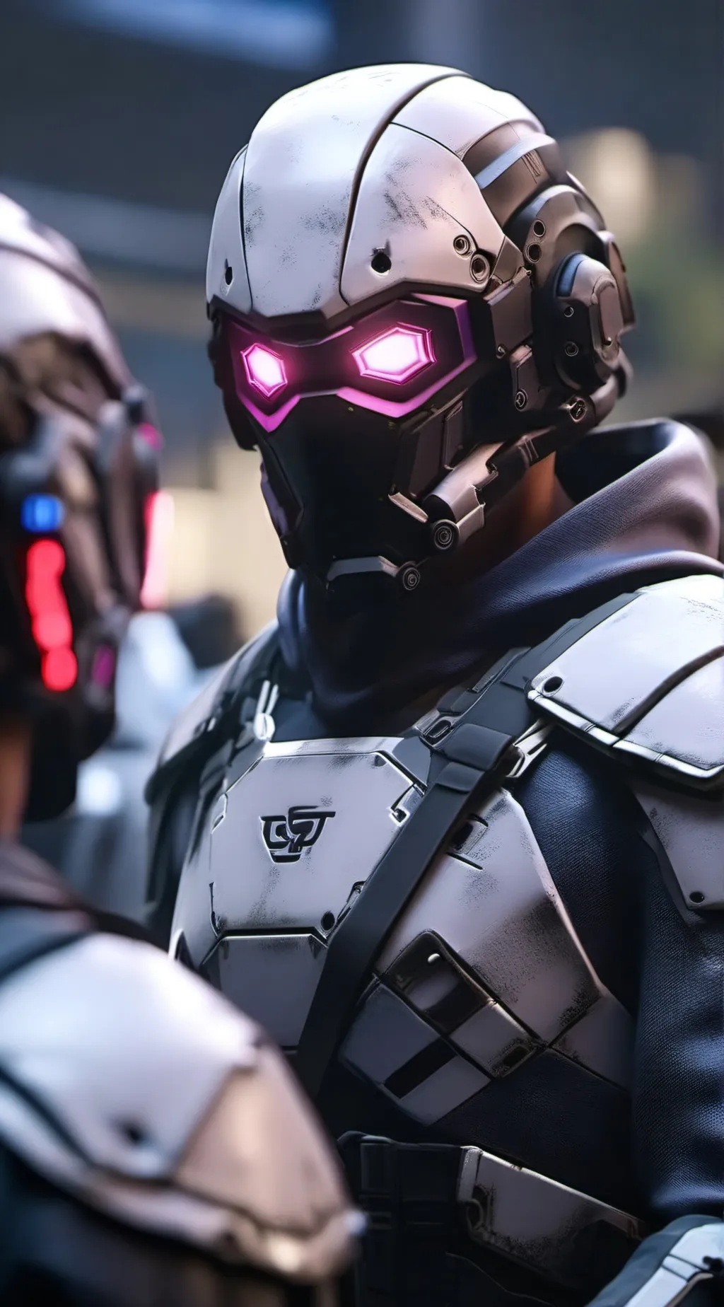 ai character: Death bot background