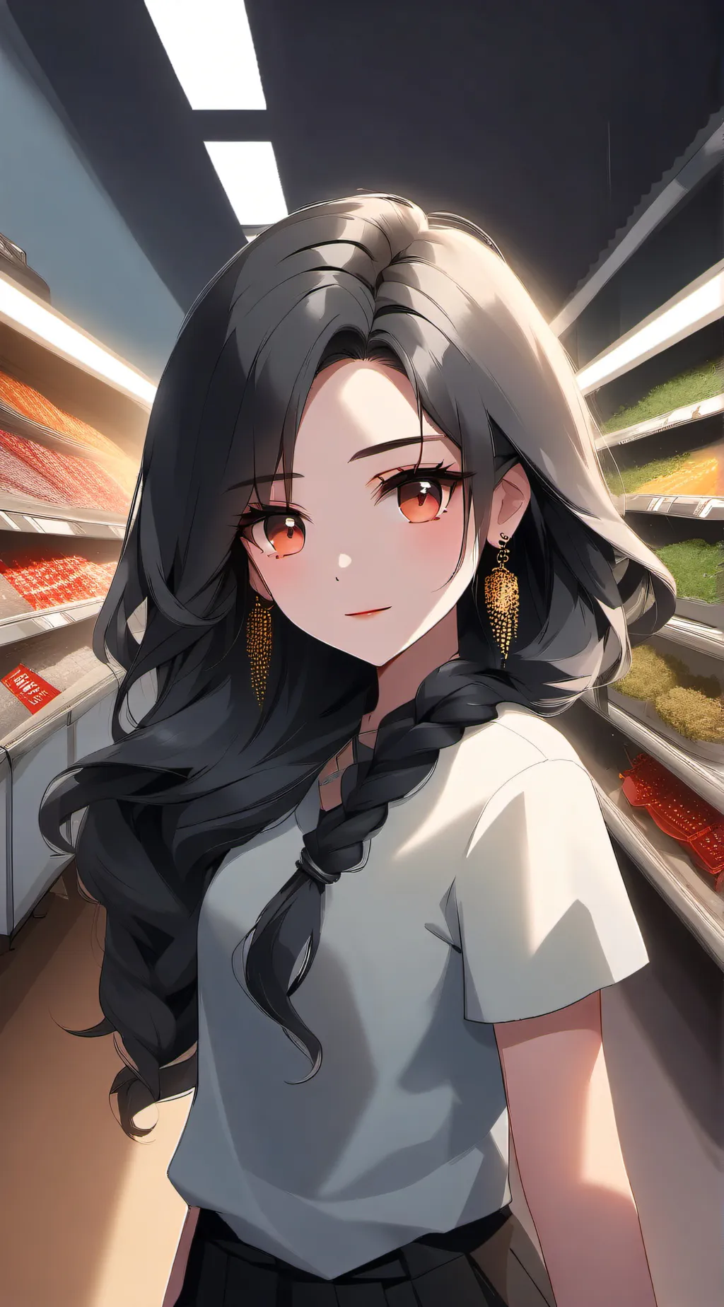 ai character: Luce background