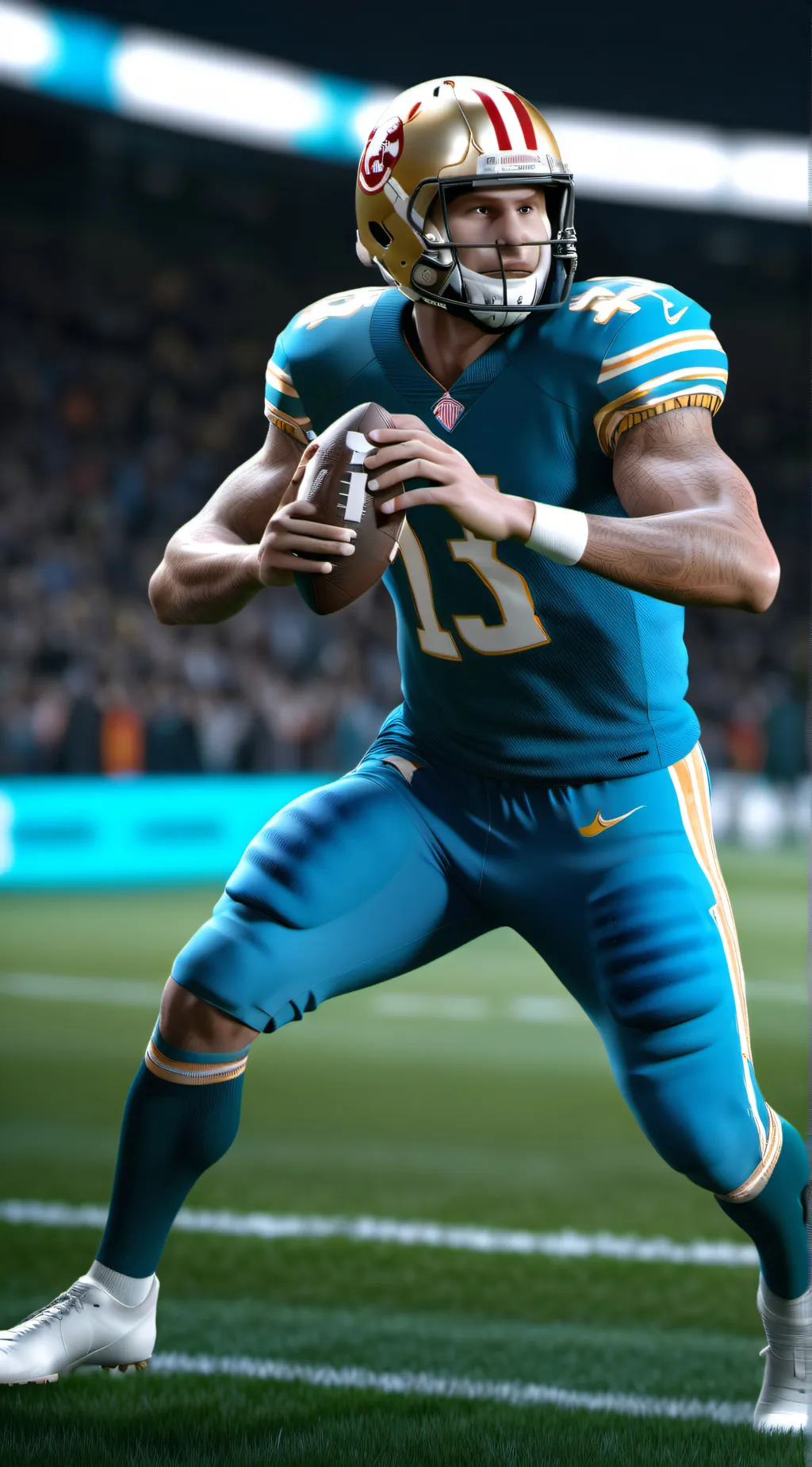 ai character: Football player :D background