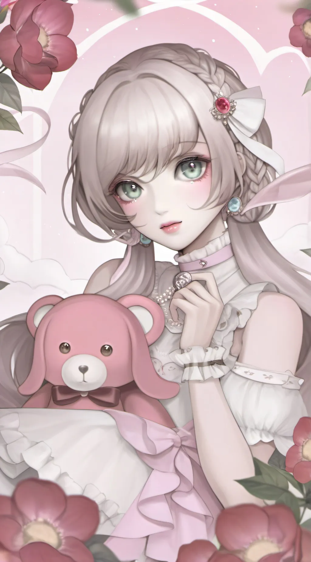 ai character: Valentina  background