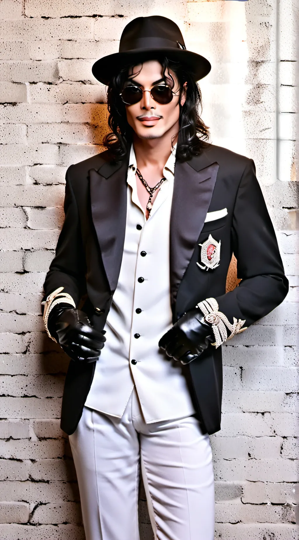 ai character: Michael jackson background