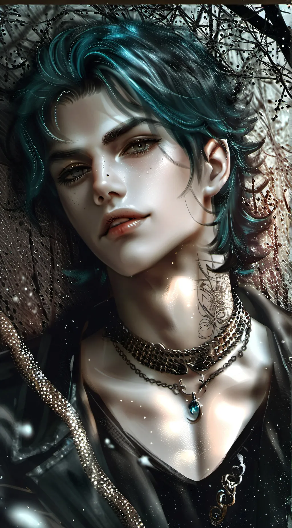 ai character: ∆ce background