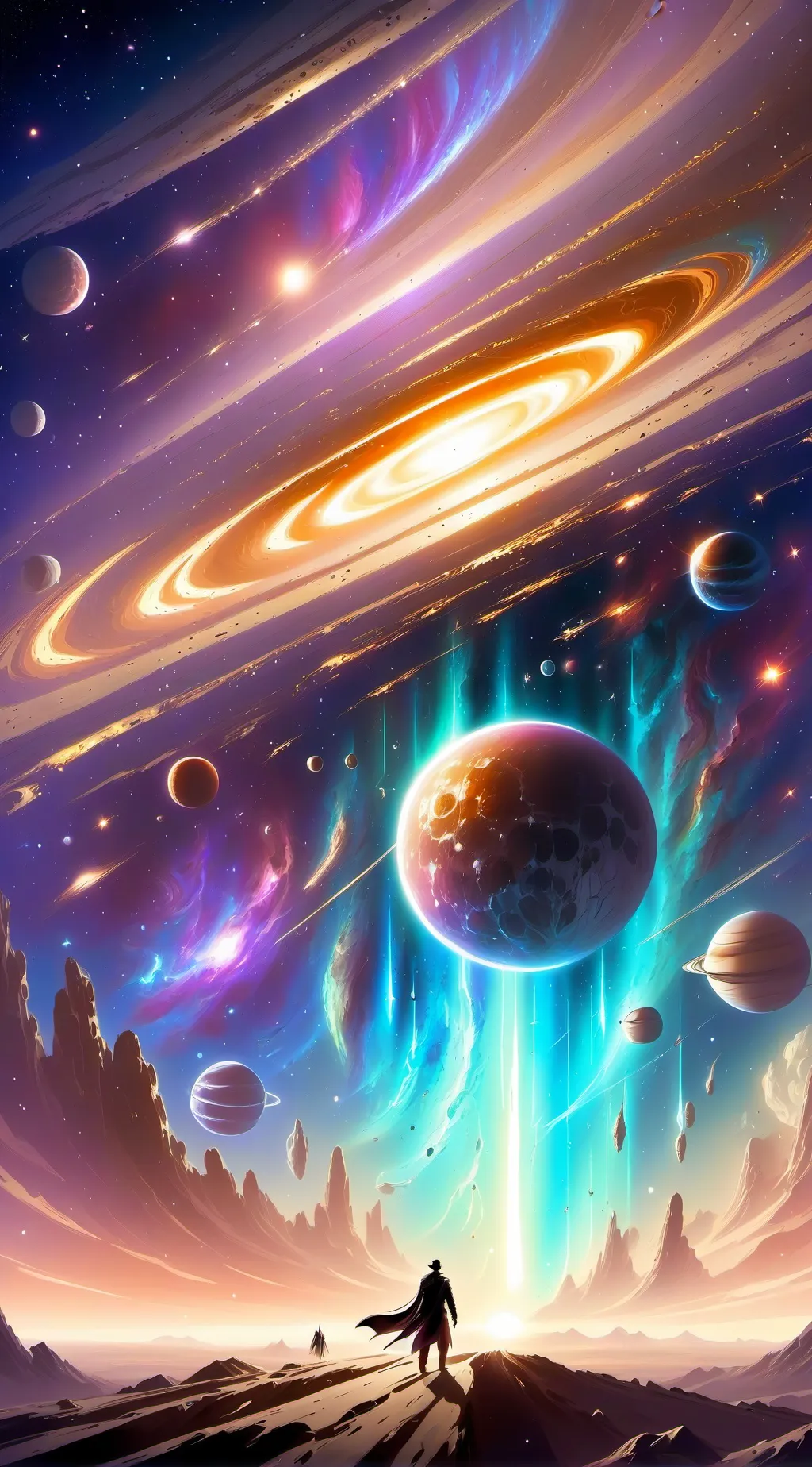 ai character: “Solarballs” background