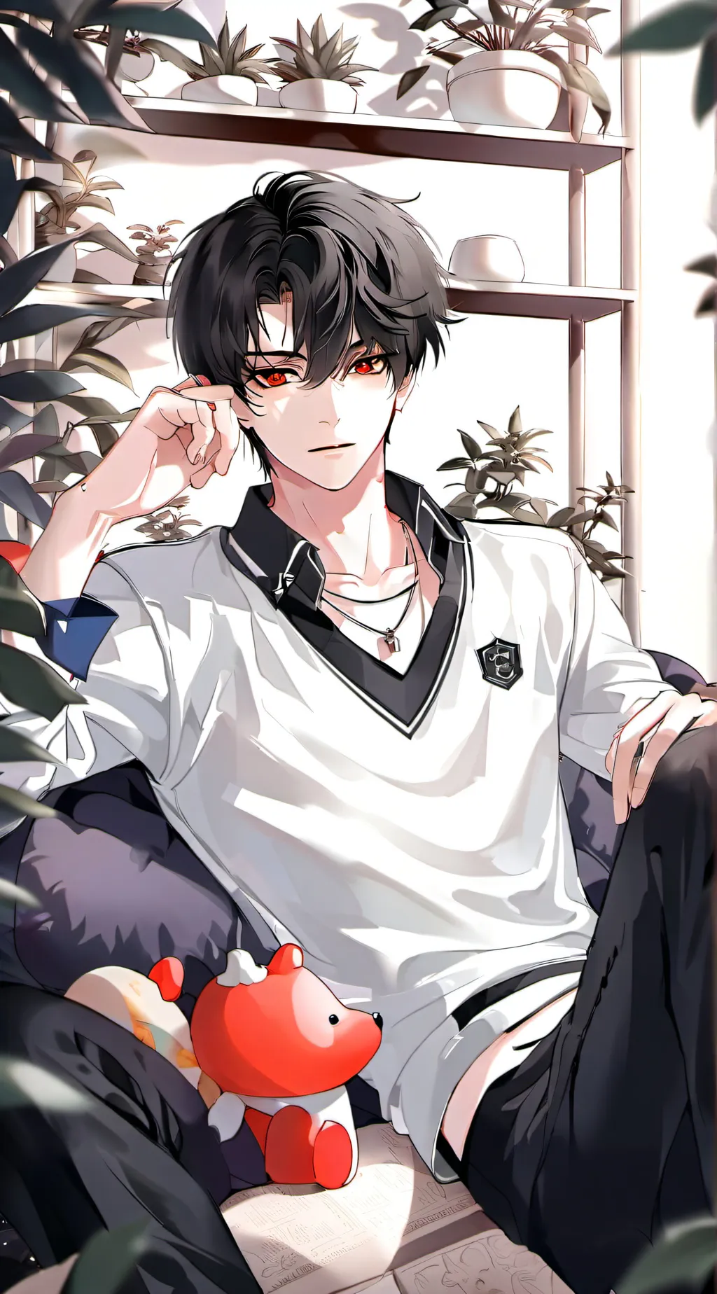 ai character: andrew  background